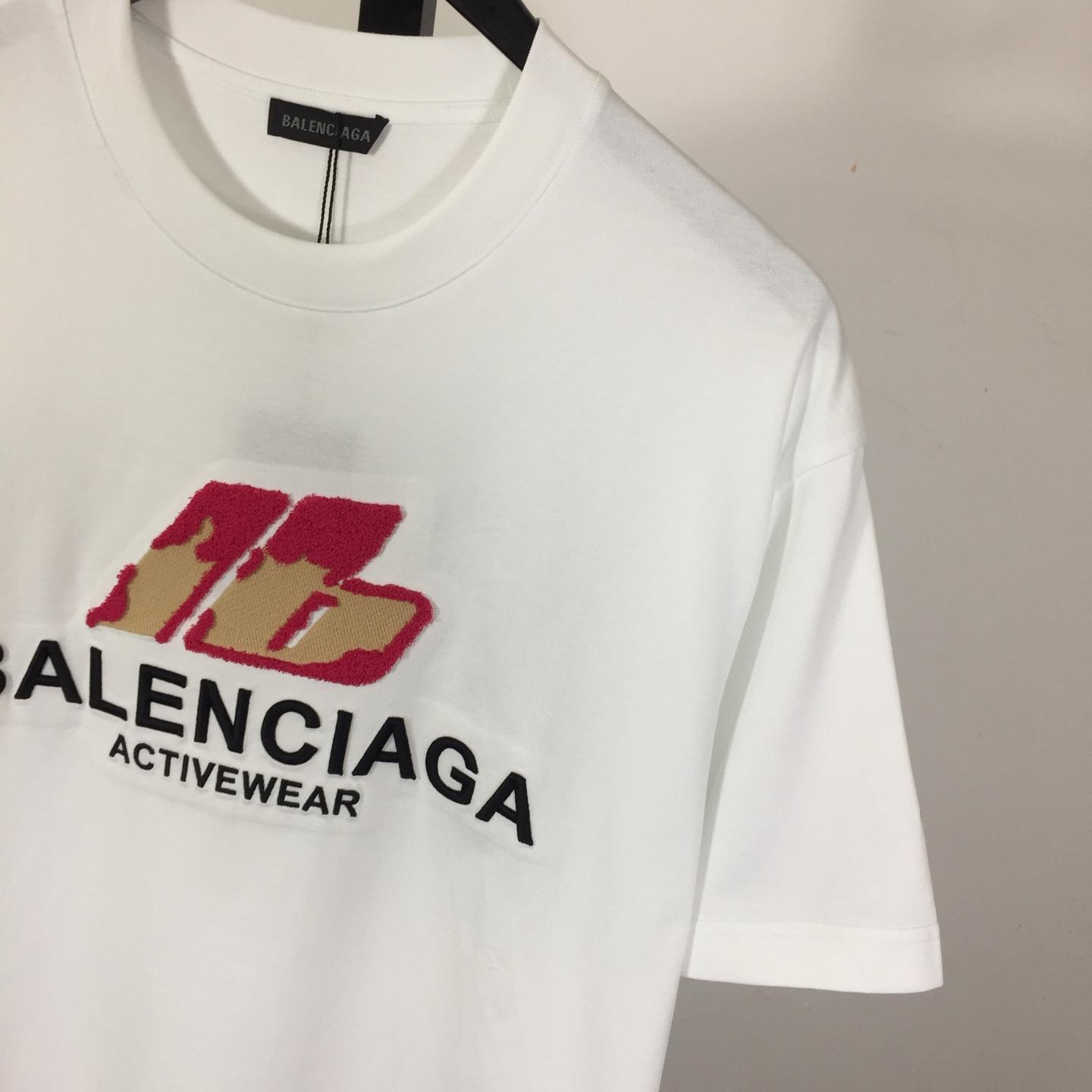 Balenciaga Activewear Cotton T-Shirt - 