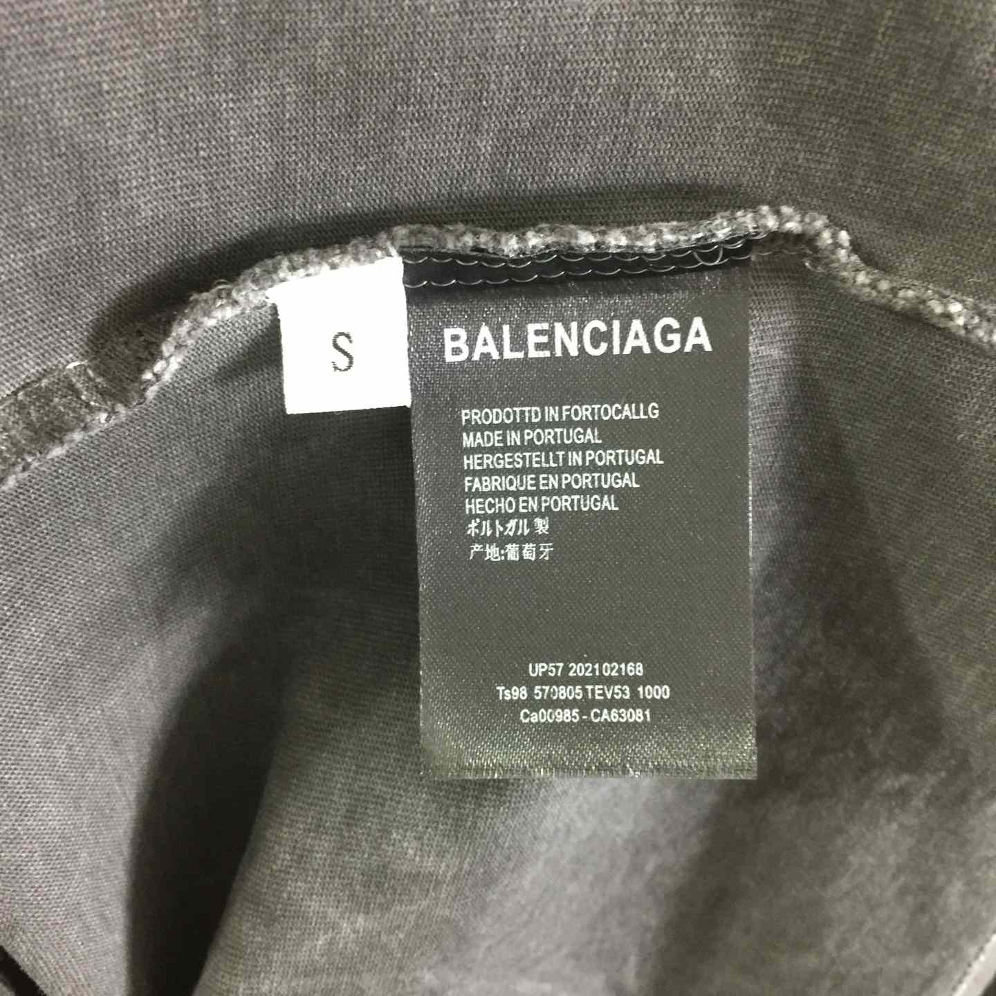 Balenciaga Cotton T-Shirt     - 