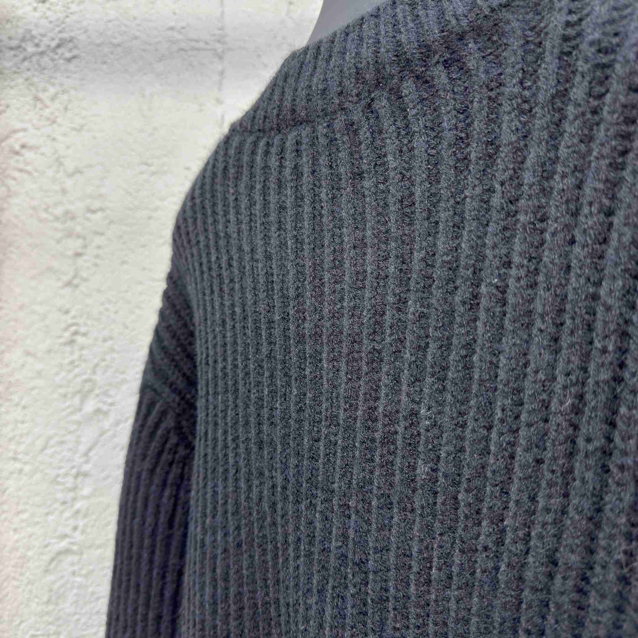 Prada Cashgora Button-Up Ribbed-Knitted Cardigan - 