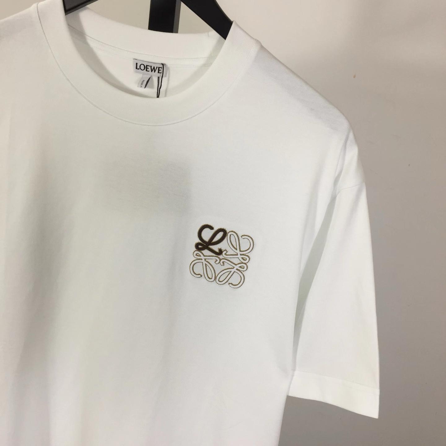 Loewe Loose Fit T-shirt In Cotton - DesignerGu