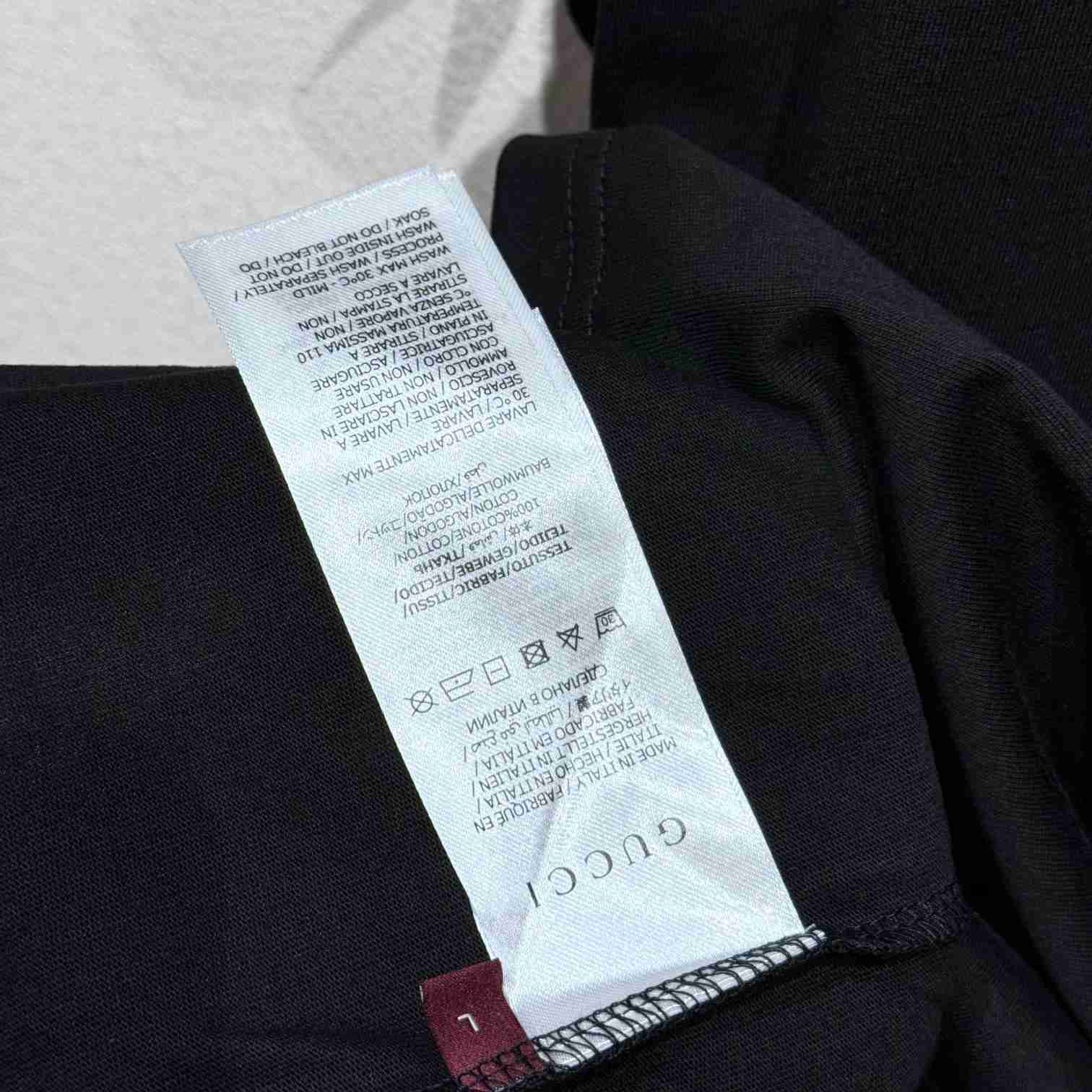 Gucci Cotton Jersey T-shirt With Embroidery  - 