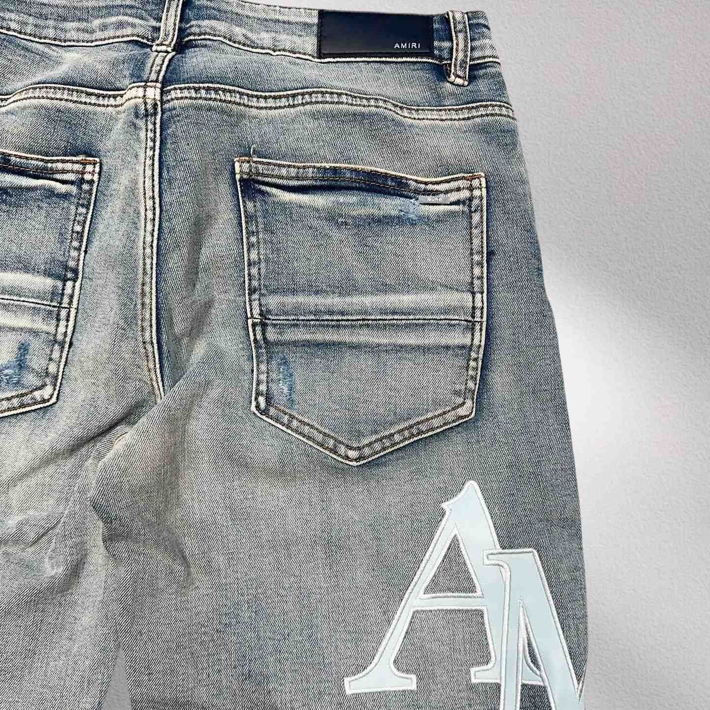 Amiri Denim Shorts     8005 - 