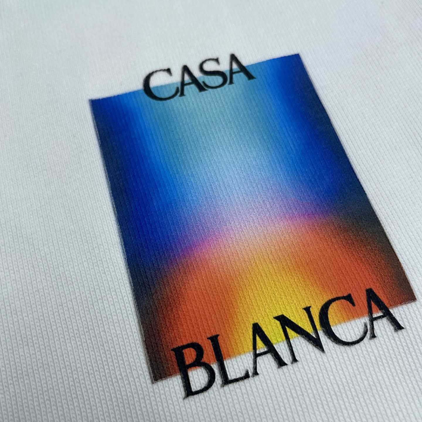 Casablanca Gradient Casa Logo T-Shirt   C986 - 