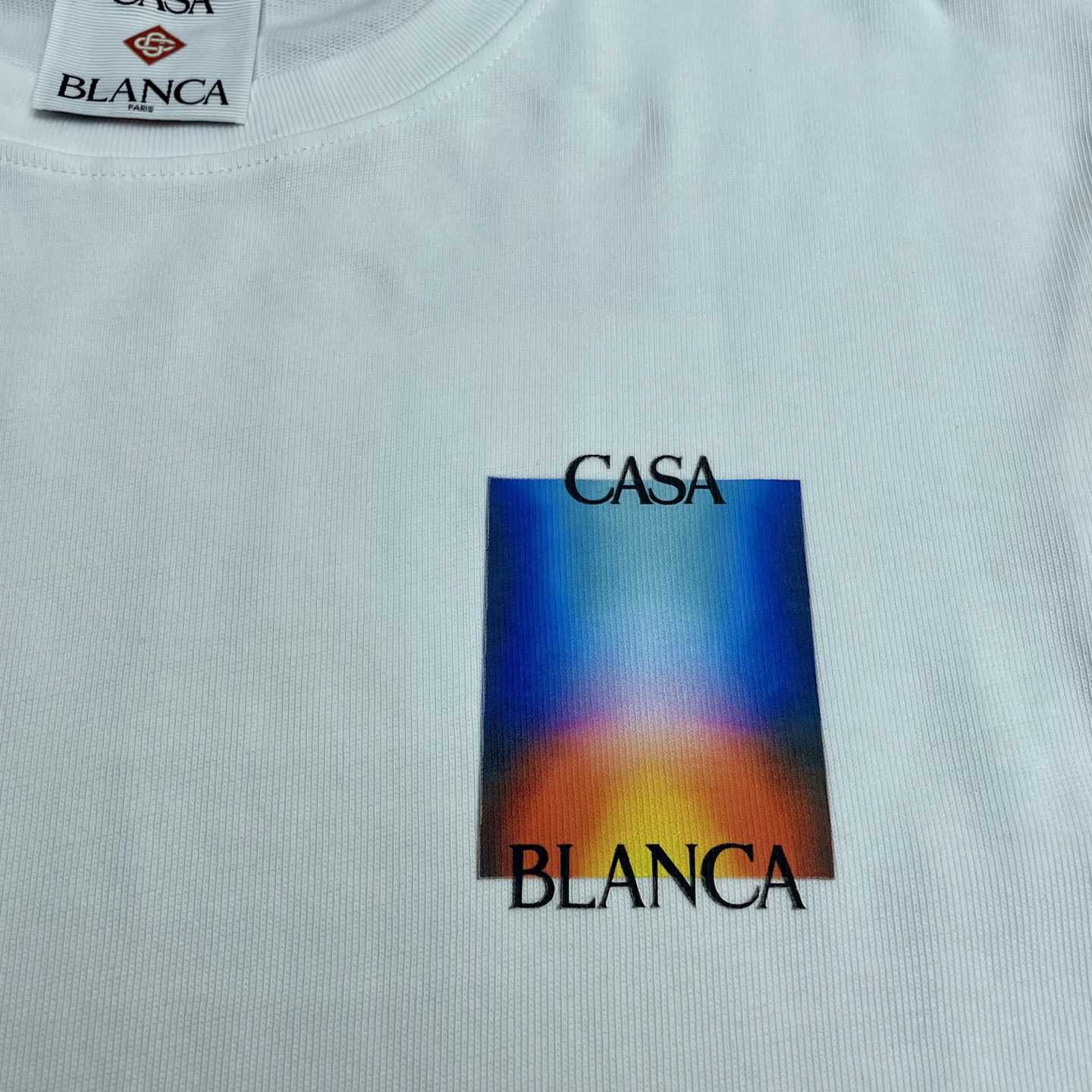 Casablanca Gradient Casa Logo T-Shirt   C986 - 