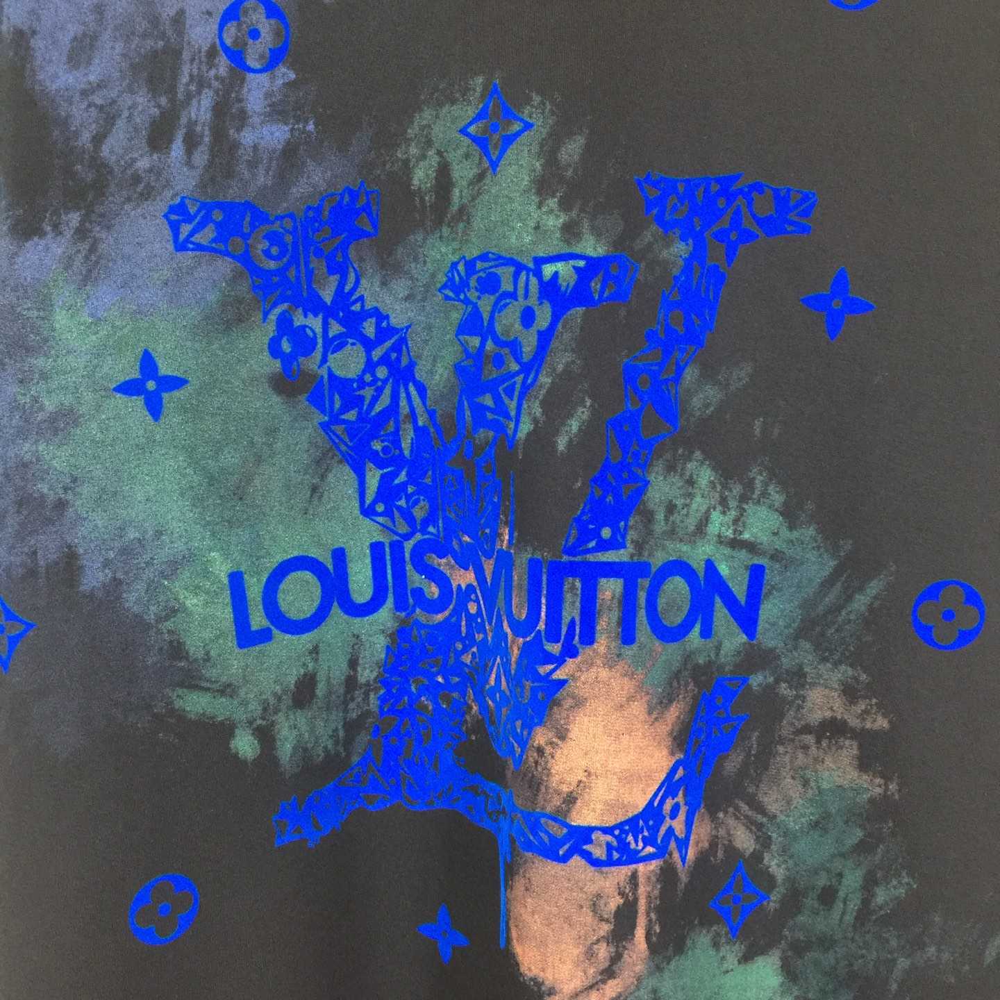 Louis Vuitton Tie - Dyed Cotton T-Shirt     - DesignerGu