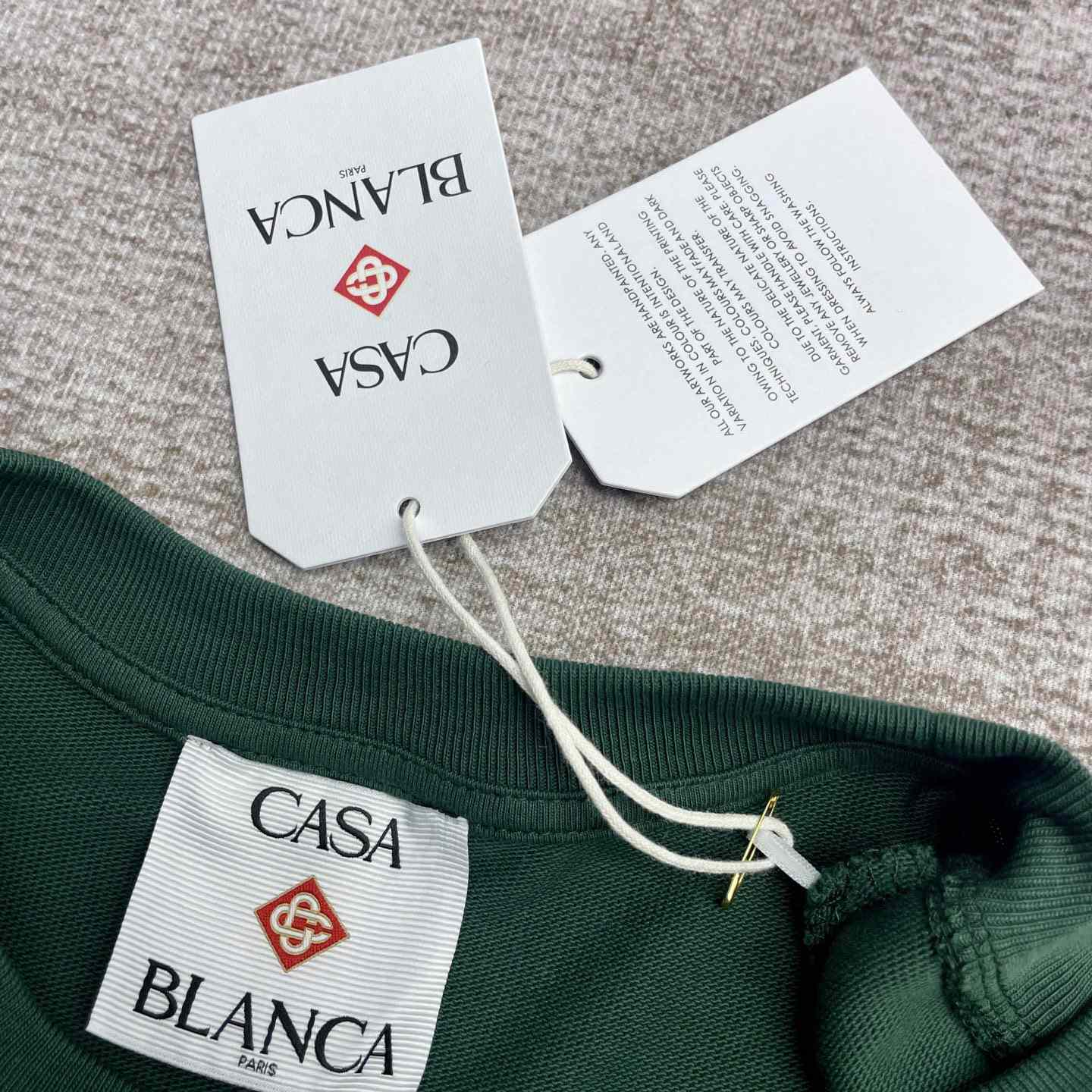 Casablanca Logo-print T-shirt   C974 - DesignerGu