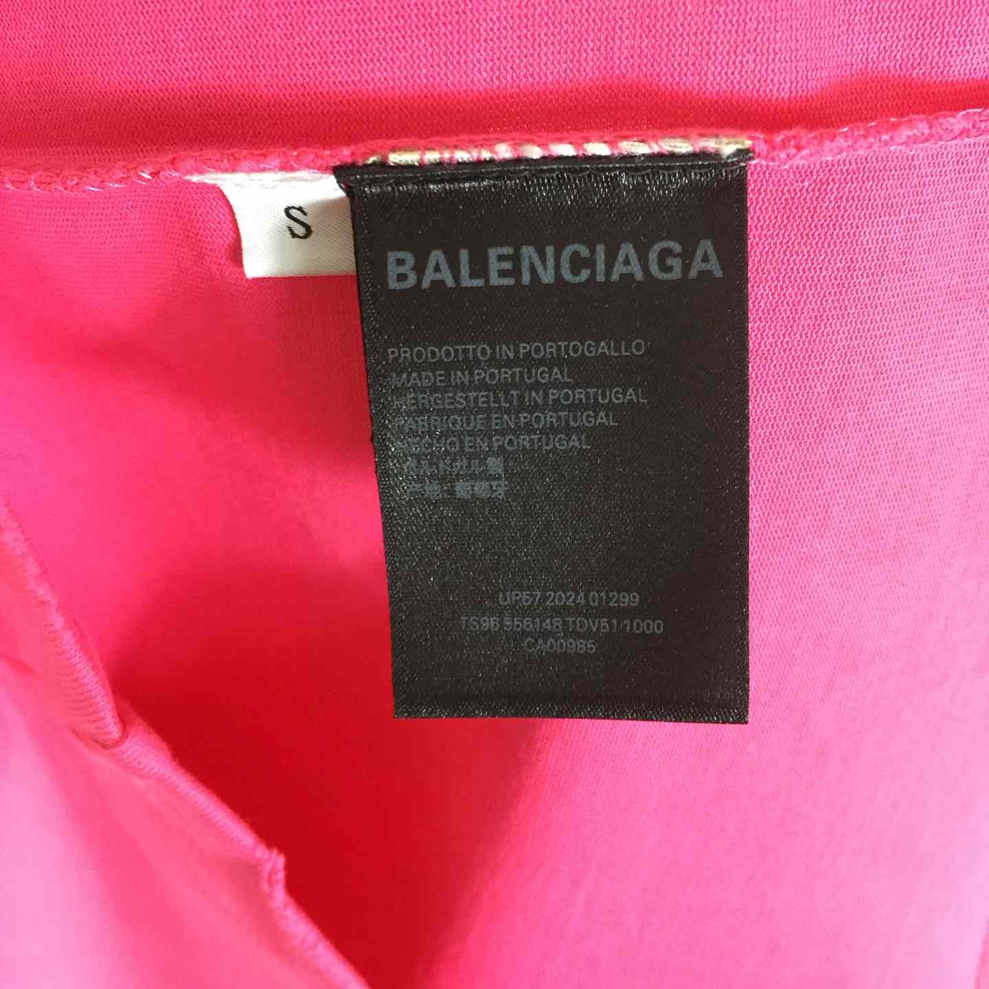 Balenciaga Cotton T-Shirt Medium Fit - DesignerGu