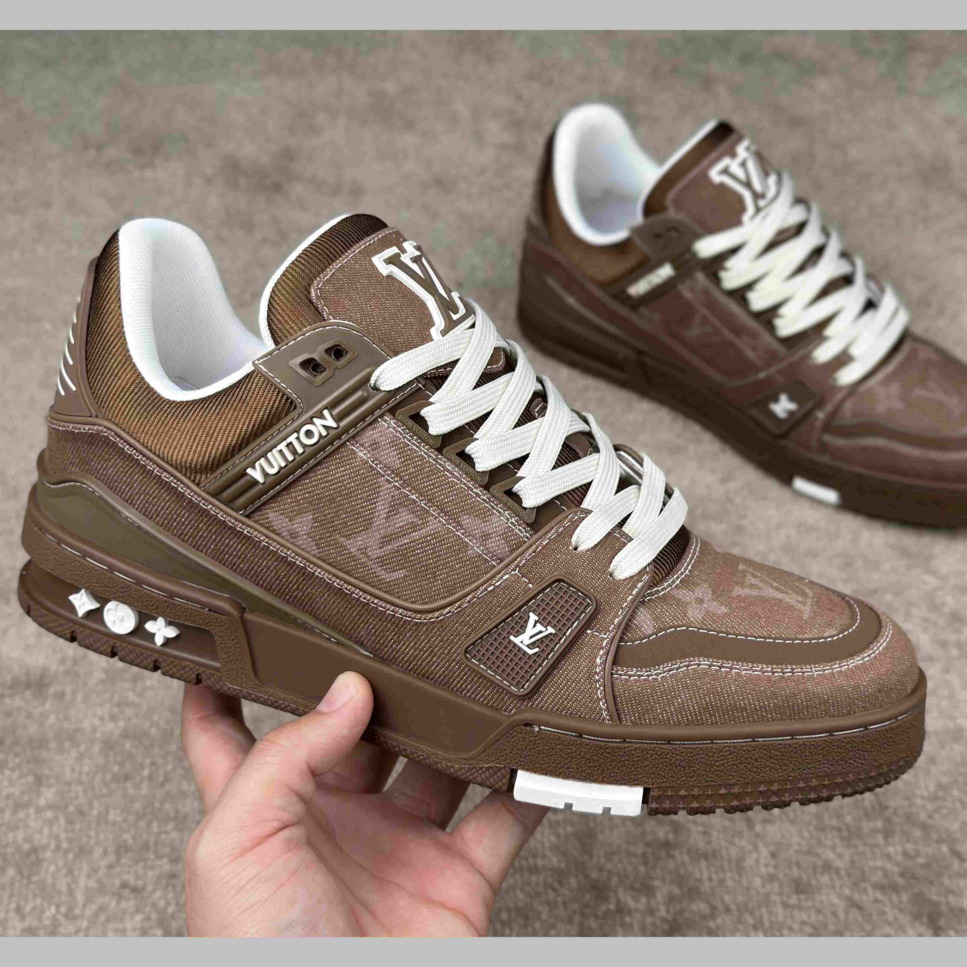 Louis Vuitton LV Trainer Sneaker  1AHT23（ upon uk size） - DesignerGu