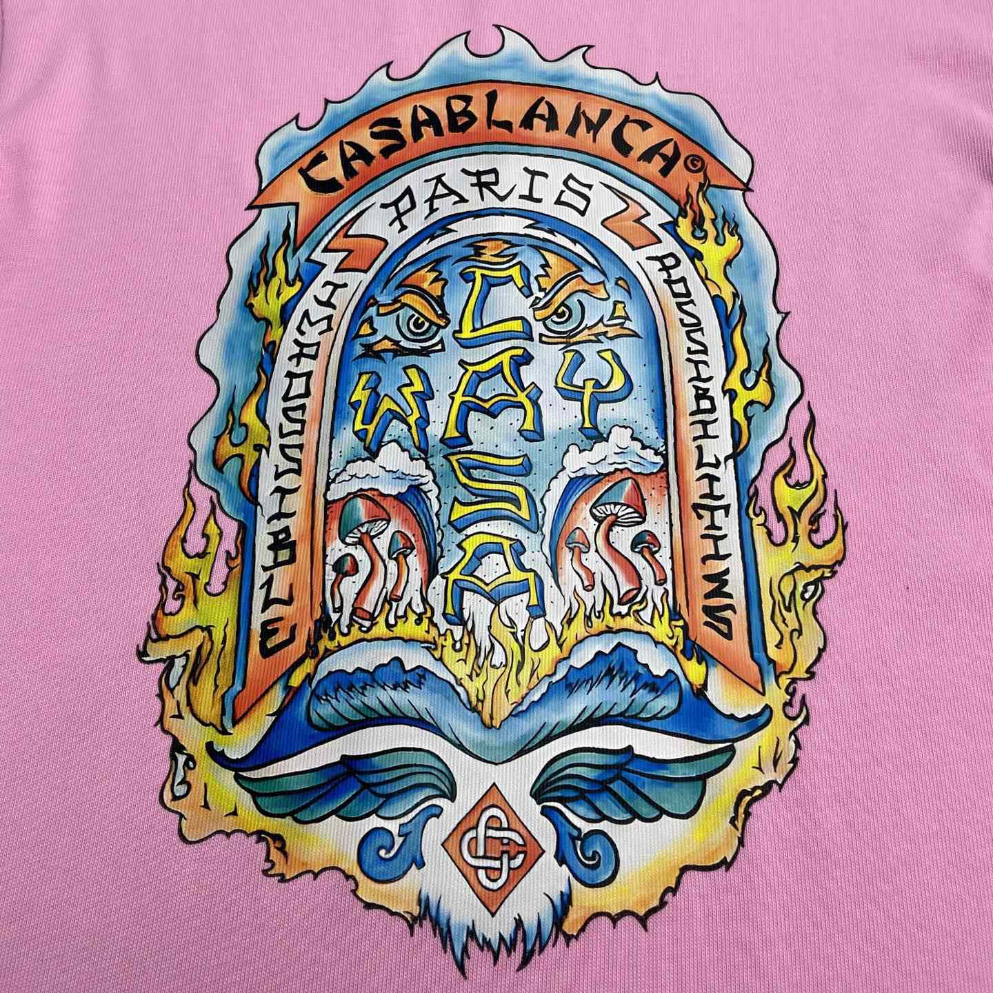 Casablanca Casa Way Skate Printed T-shirt   C982 - 