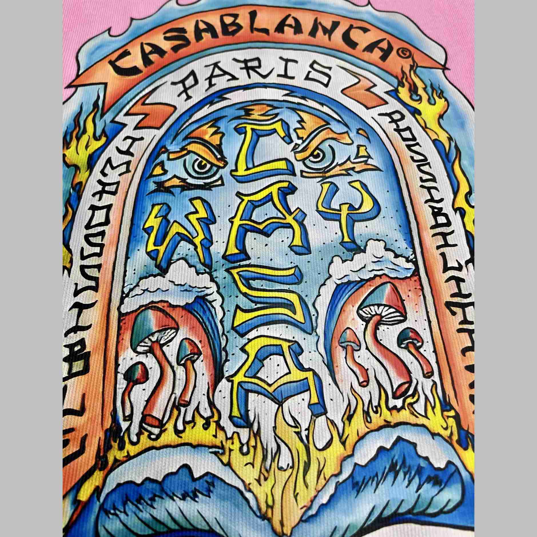 Casablanca Casa Way Skate Printed T-shirt   C982 - 