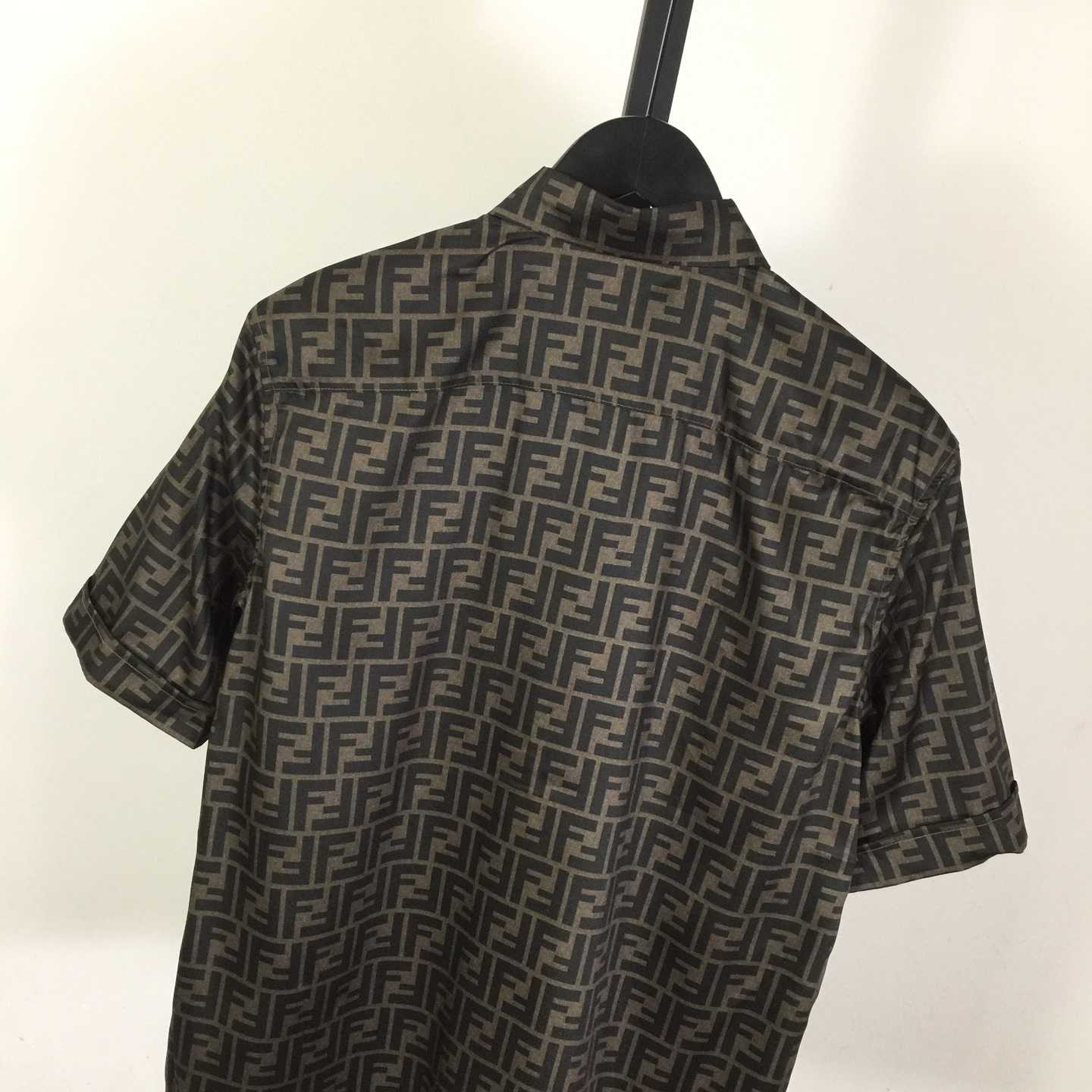 Fendi Brown Silk Shirt - 
