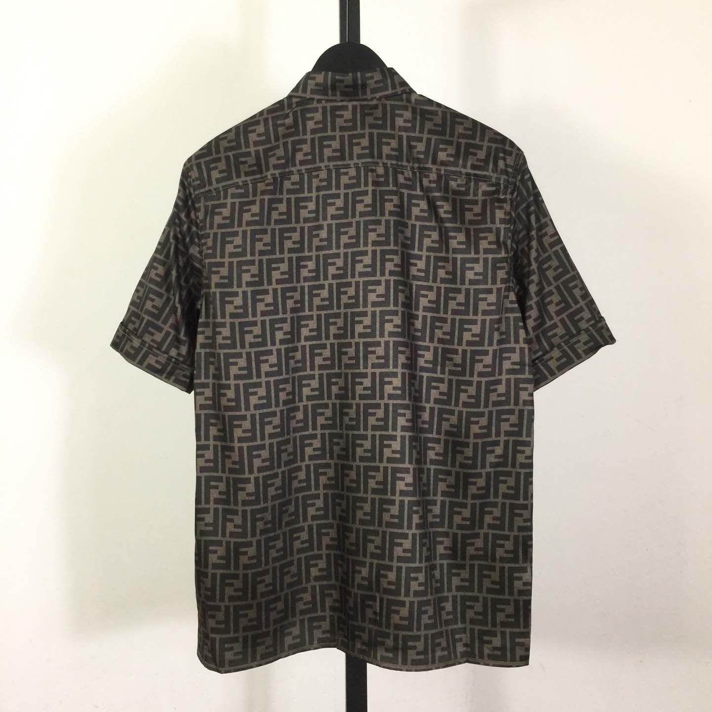 Fendi Brown Silk Shirt - 