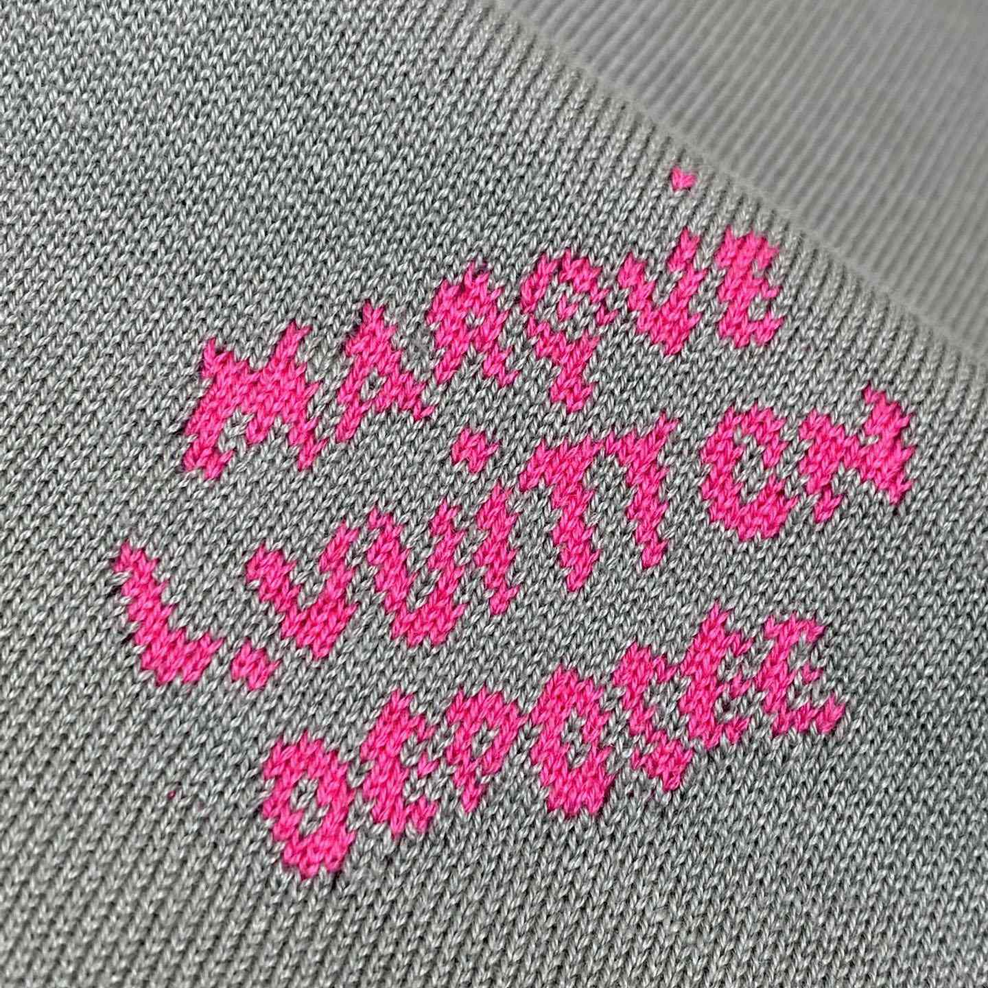Louis Vuitton Short-Sleeved Signature Crewneck  1AHUUW - DesignerGu