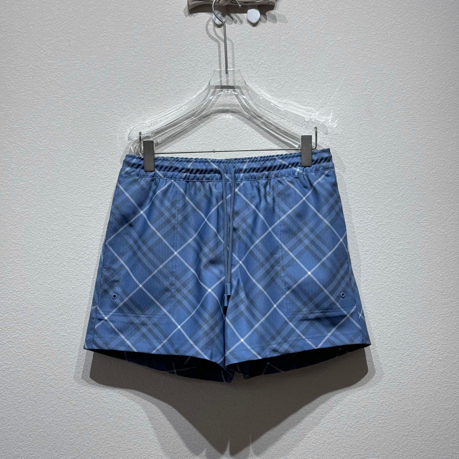 Burberry Check Swim Shorts - DesignerGu