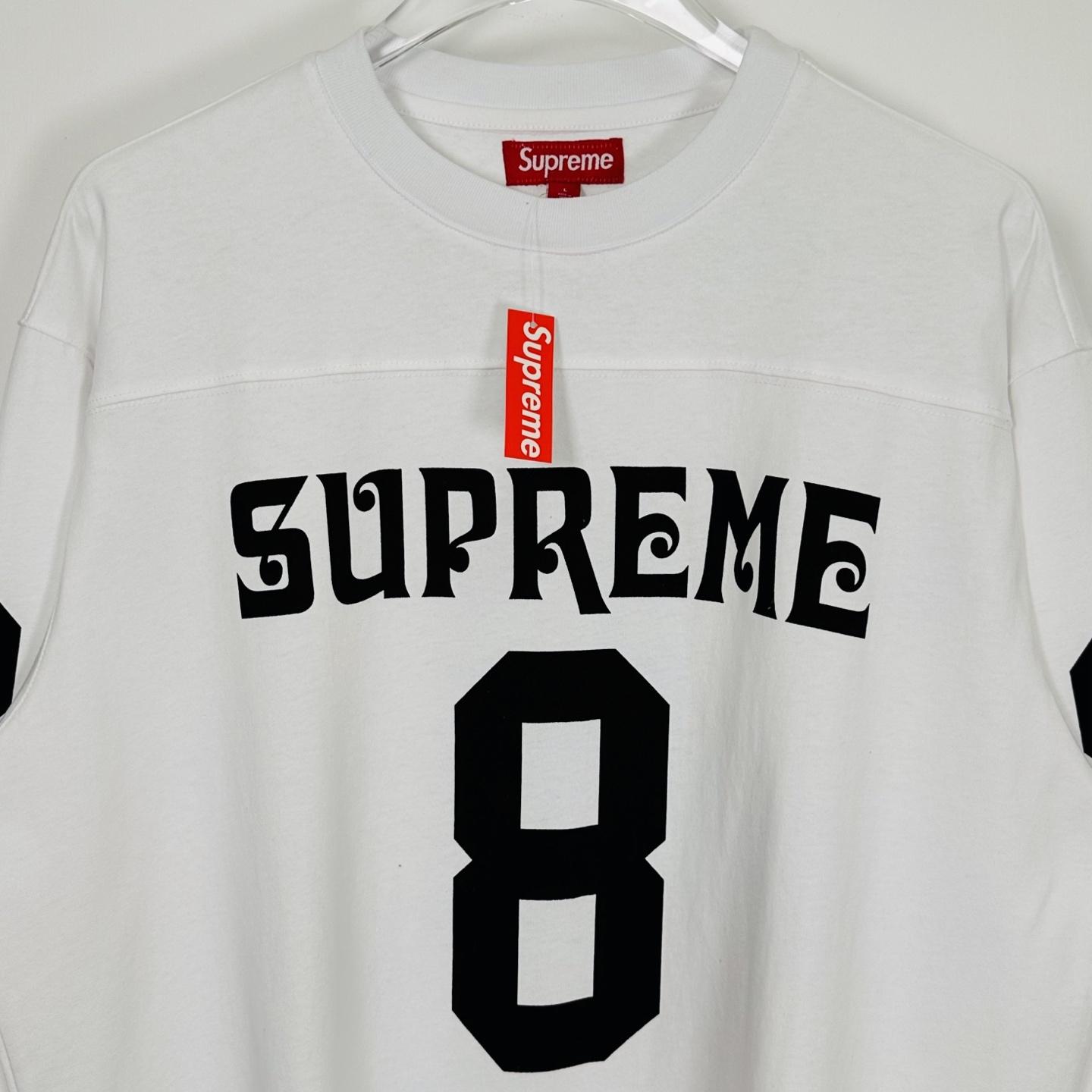 Supreme Affiliated L/S Football Top White - 