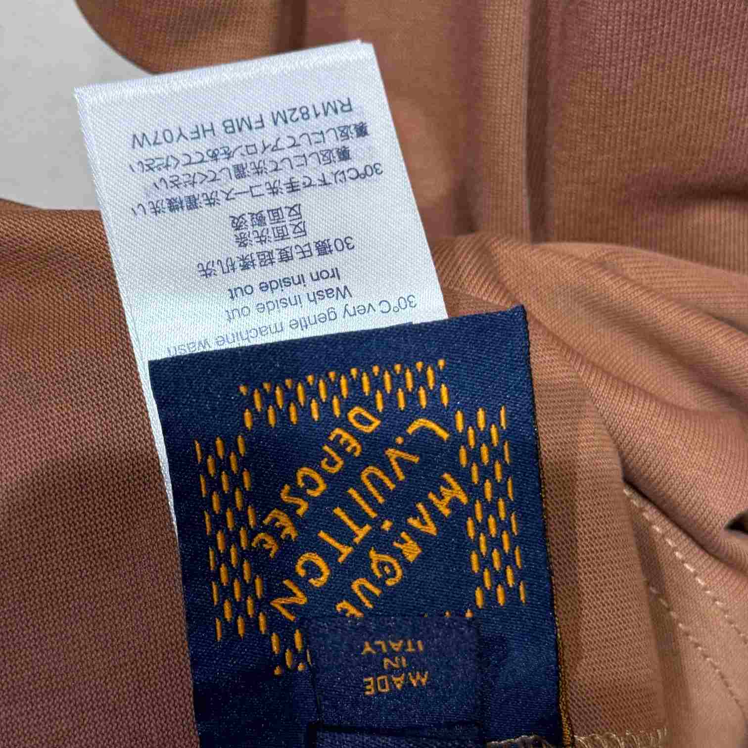 Louis Vuitton Short-Sleeved Cotton Crewneck    - DesignerGu