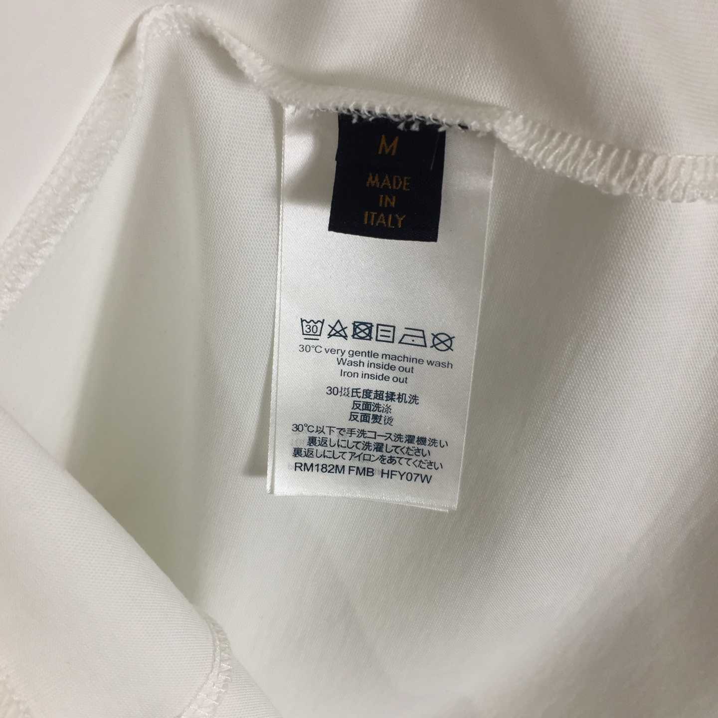 Louis Vuitton LV Vers Embellished Short-Sleeved T-Shirt   - DesignerGu