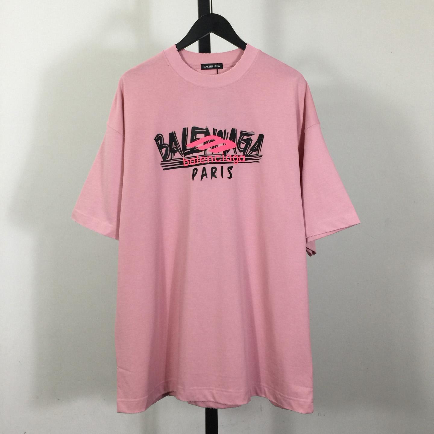 Balenciaga Cotton T-Shirt Medium Fit - DesignerGu