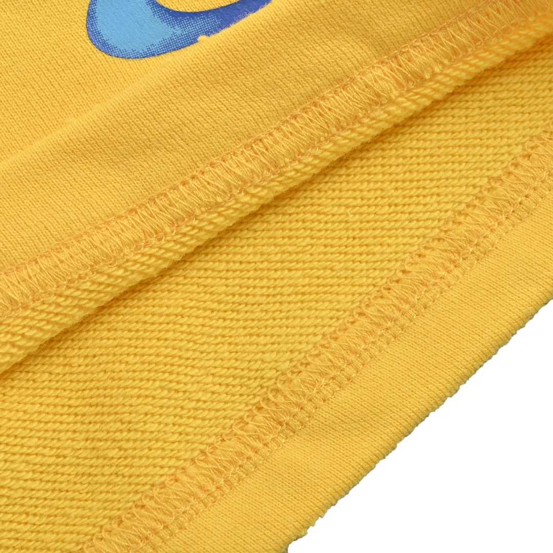 Balenciaga Sweat Shorts 'Faded Yellow' - DesignerGu
