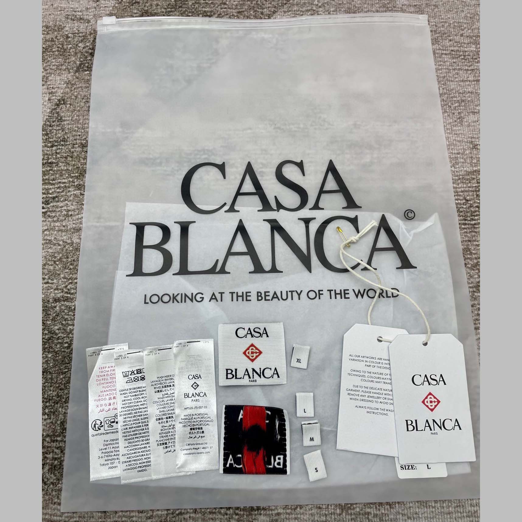 Casablanca La Prémonition T-Shirt   C1019 - DesignerGu