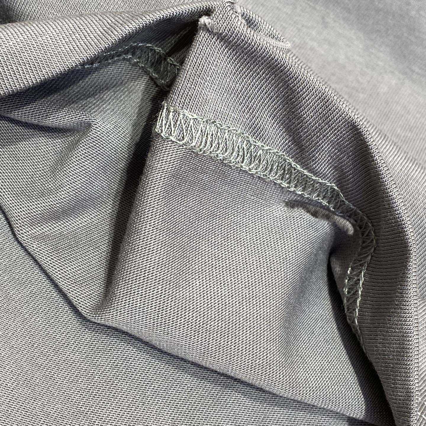 Balenciaga Human Being Shifted T-Shirt In Dark Grey - 