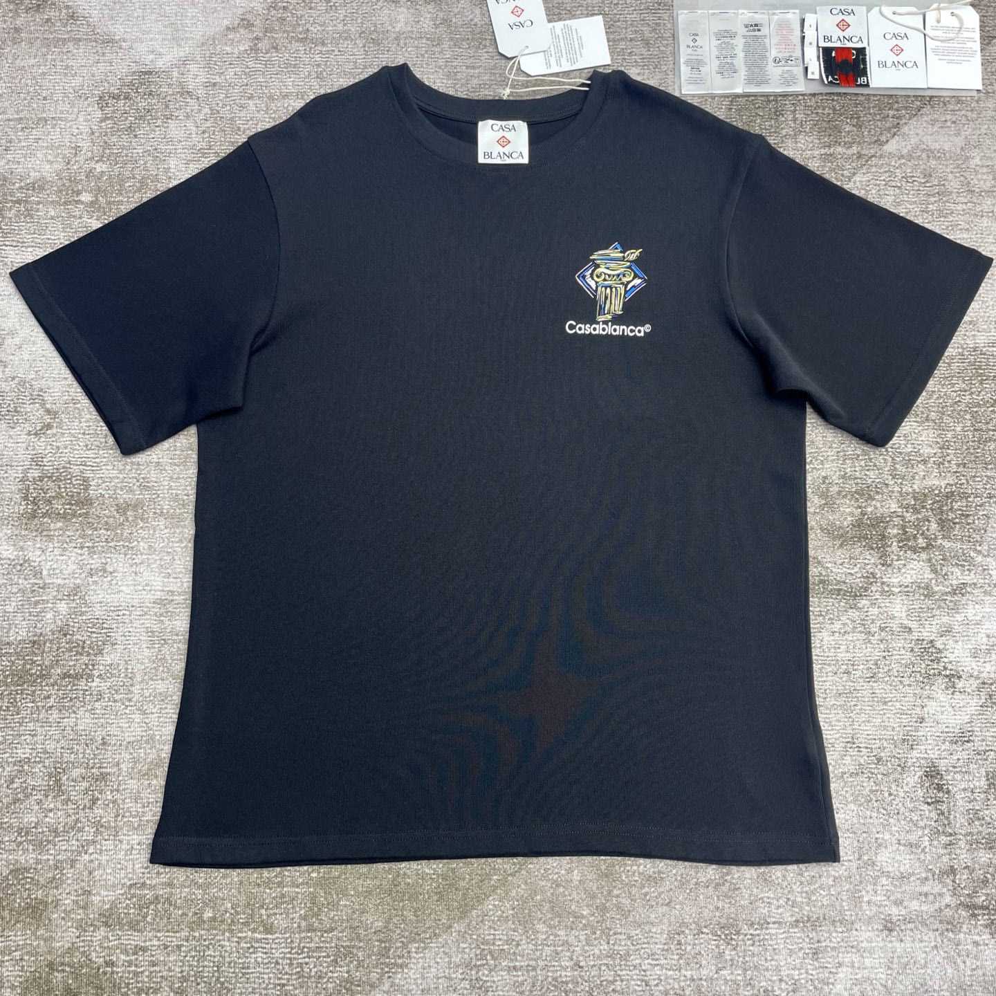 Casablanca Diamond Column Printed T-Shirt   C953 - 