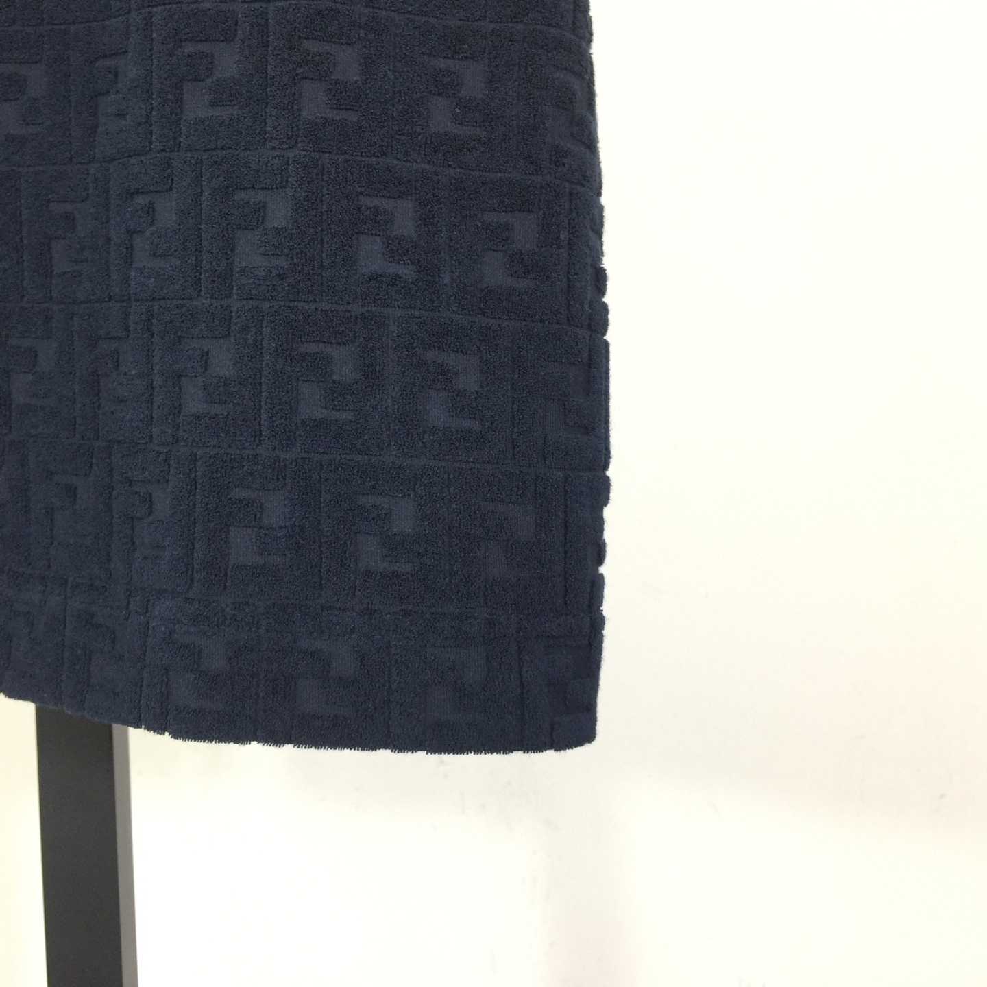 Fendi Blue FF Piqué T-shirt - DesignerGu