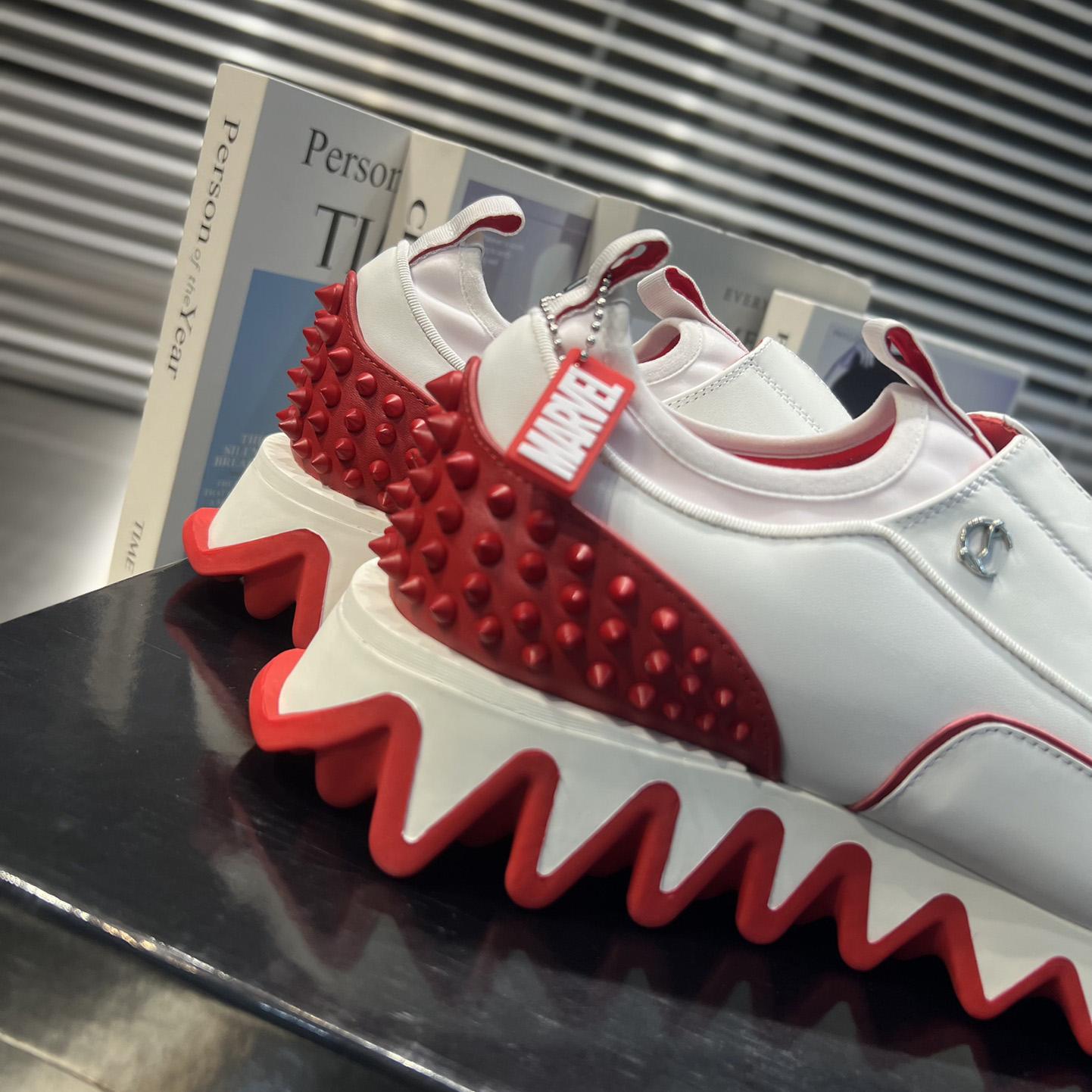 Christian Louboutin Sharkyloub SP Spikes Sneakers  - DesignerGu