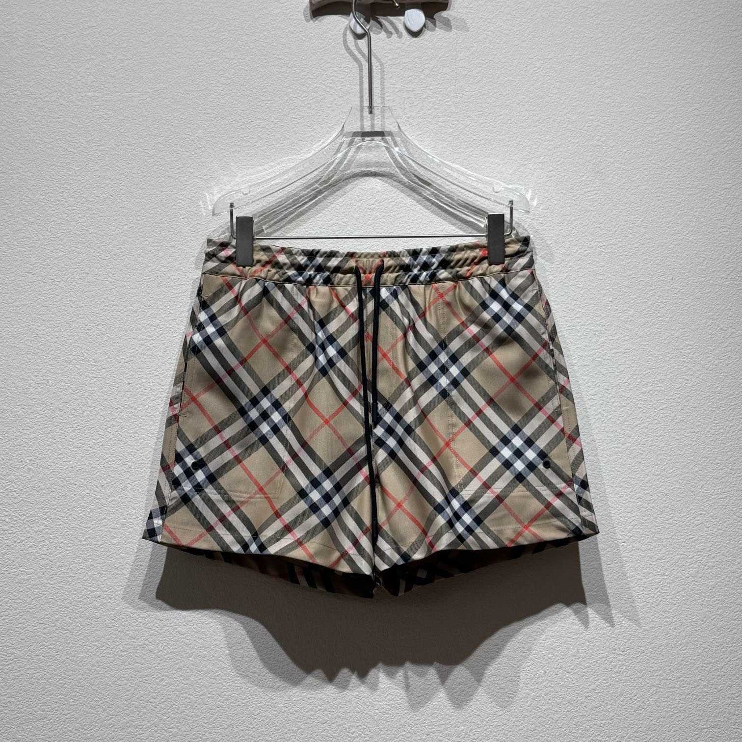 Burberry Check Swim Shorts - DesignerGu