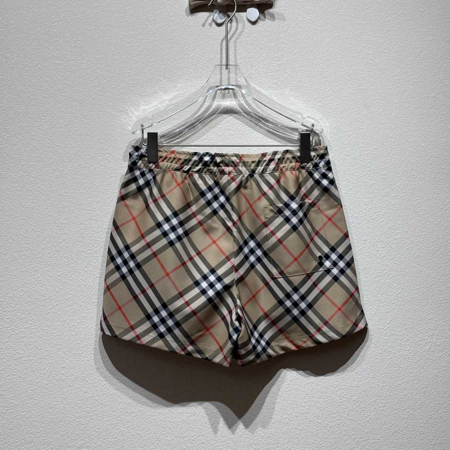 Burberry Check Swim Shorts - DesignerGu
