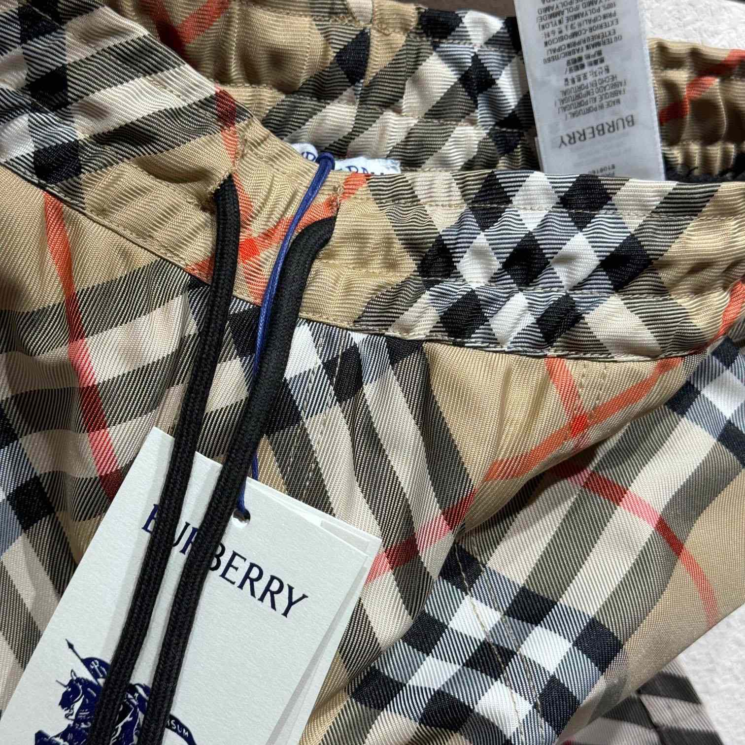 Burberry Check Swim Shorts - DesignerGu