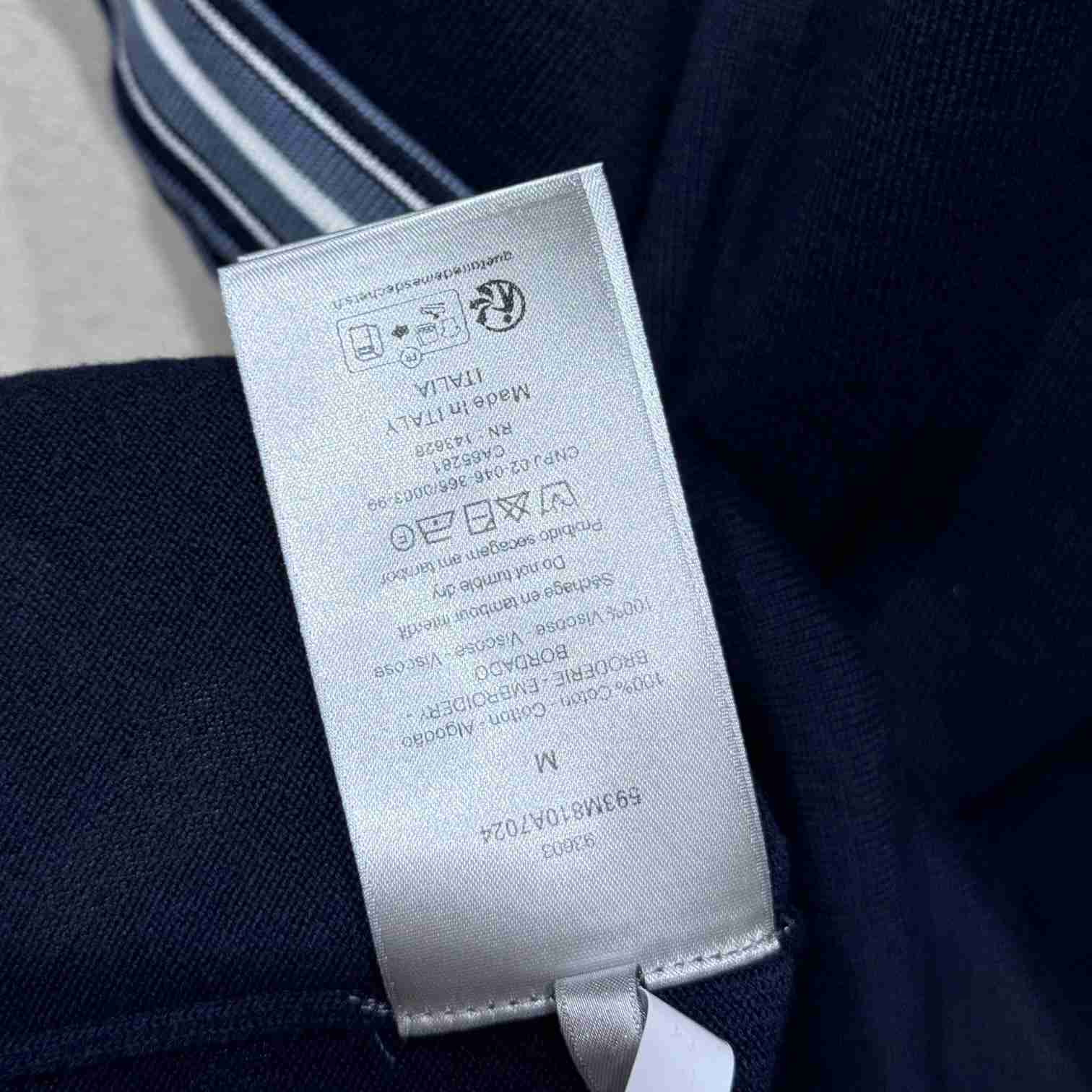 Christian Dior Couture Lily of the Valley Polo Shirt - DesignerGu