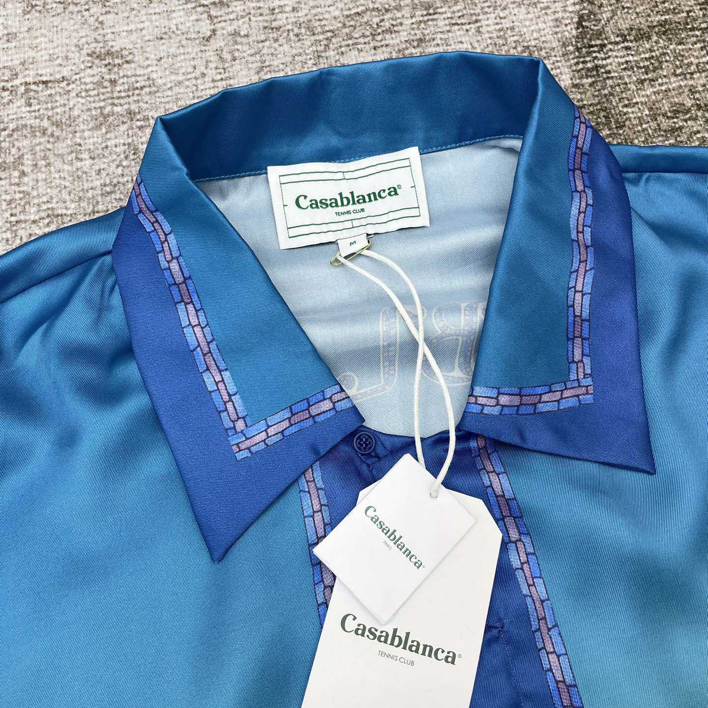 Casablanca Coquillage Coloré Silk Shirt    CA3457 - DesignerGu