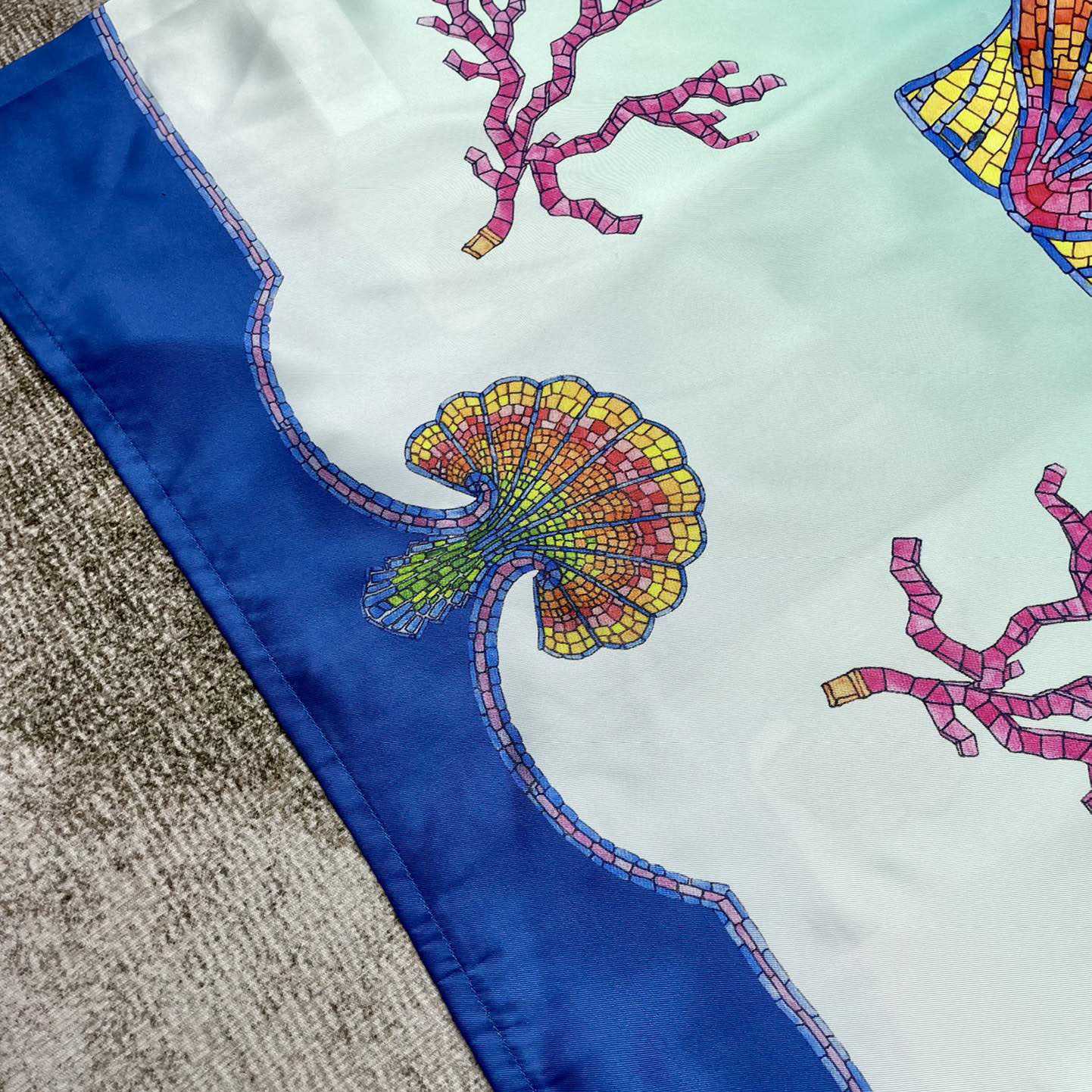 Casablanca Coquillage Coloré Silk Shirt    CA3457 - DesignerGu