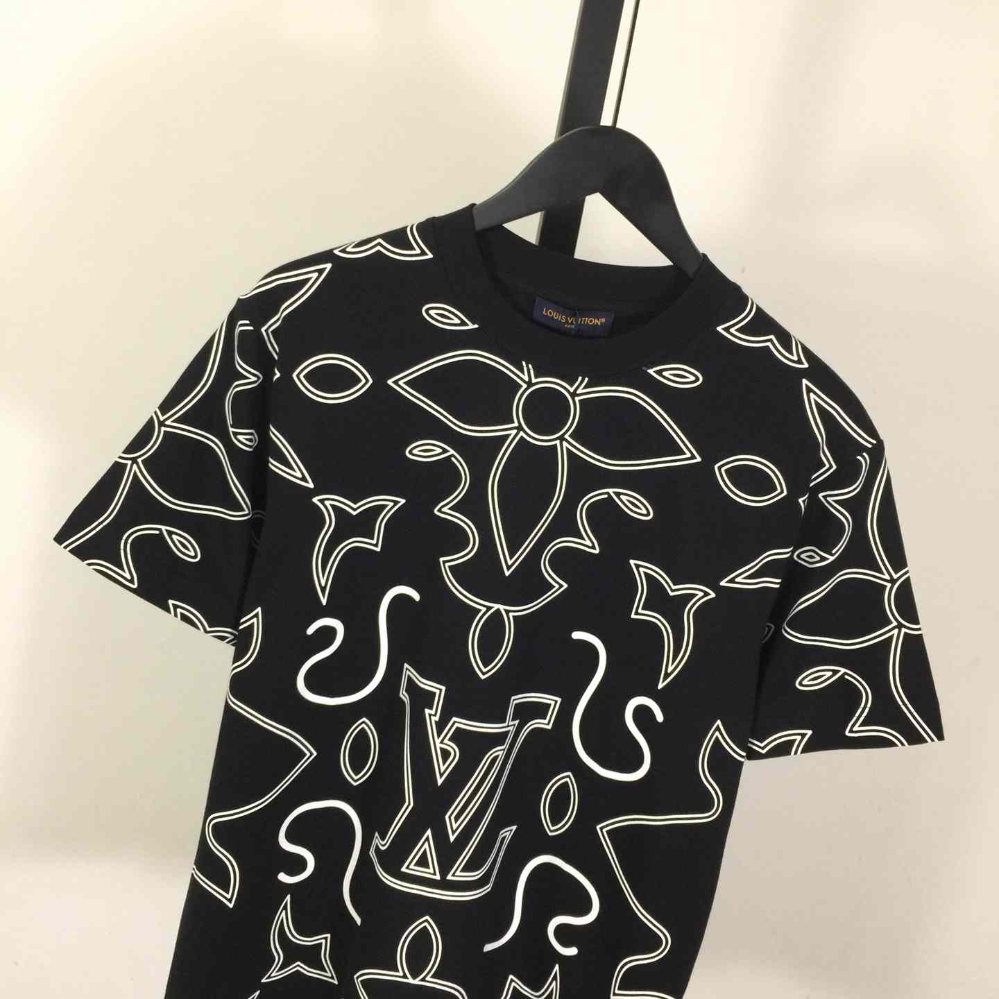 Louis Vuitton Monogram T-Shirt     - DesignerGu
