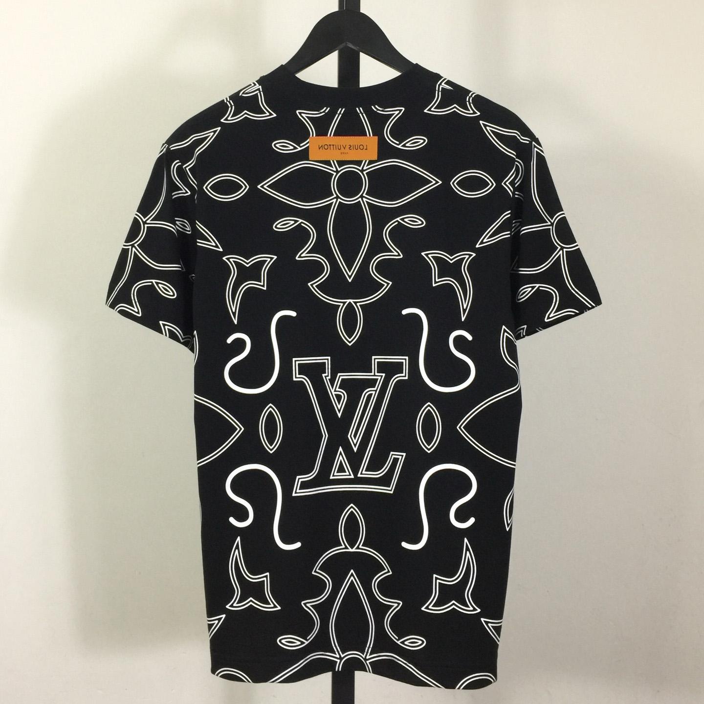 Louis Vuitton Monogram T-Shirt     - DesignerGu