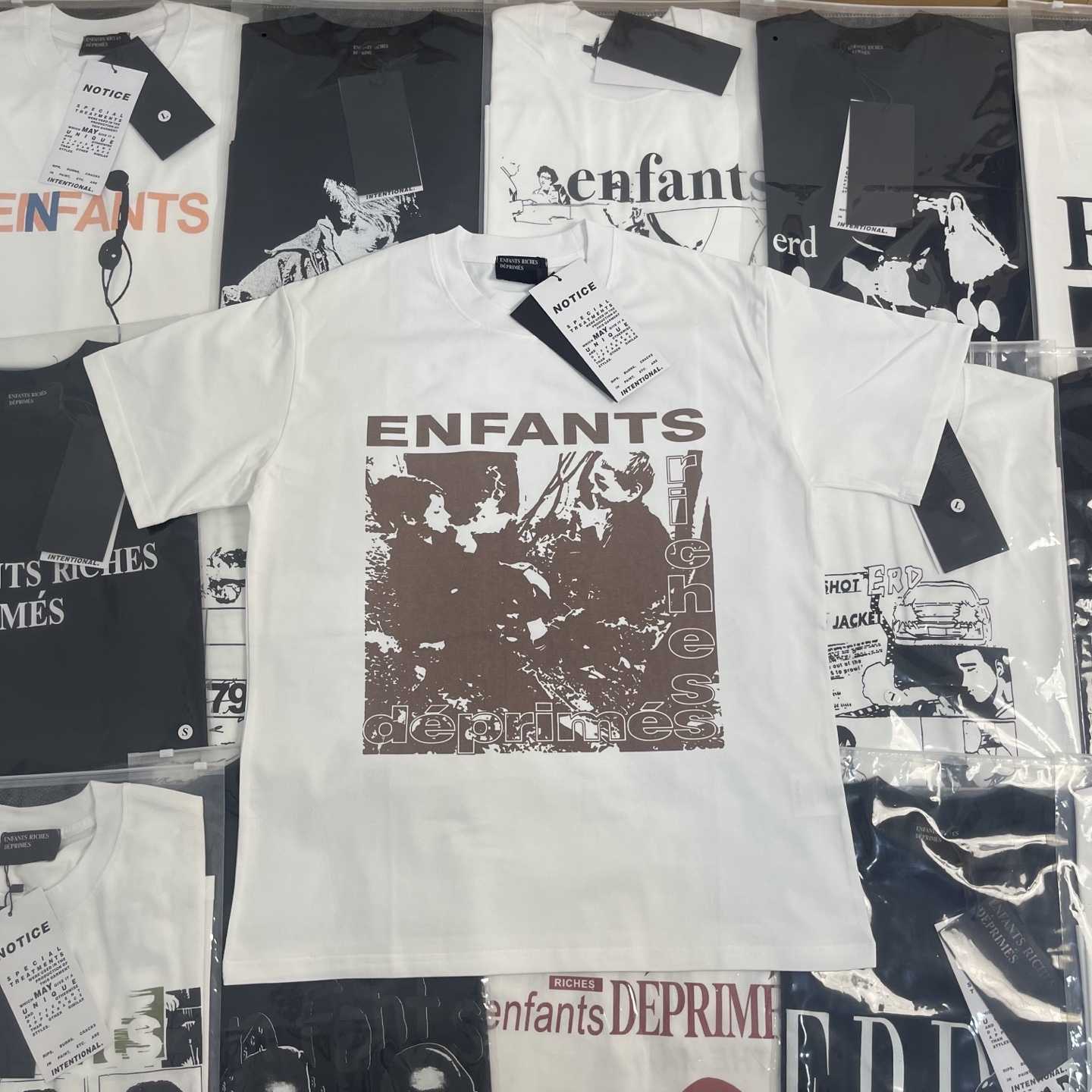 Enfants Riches Déprimés Kids Smoking Logo Tee - 