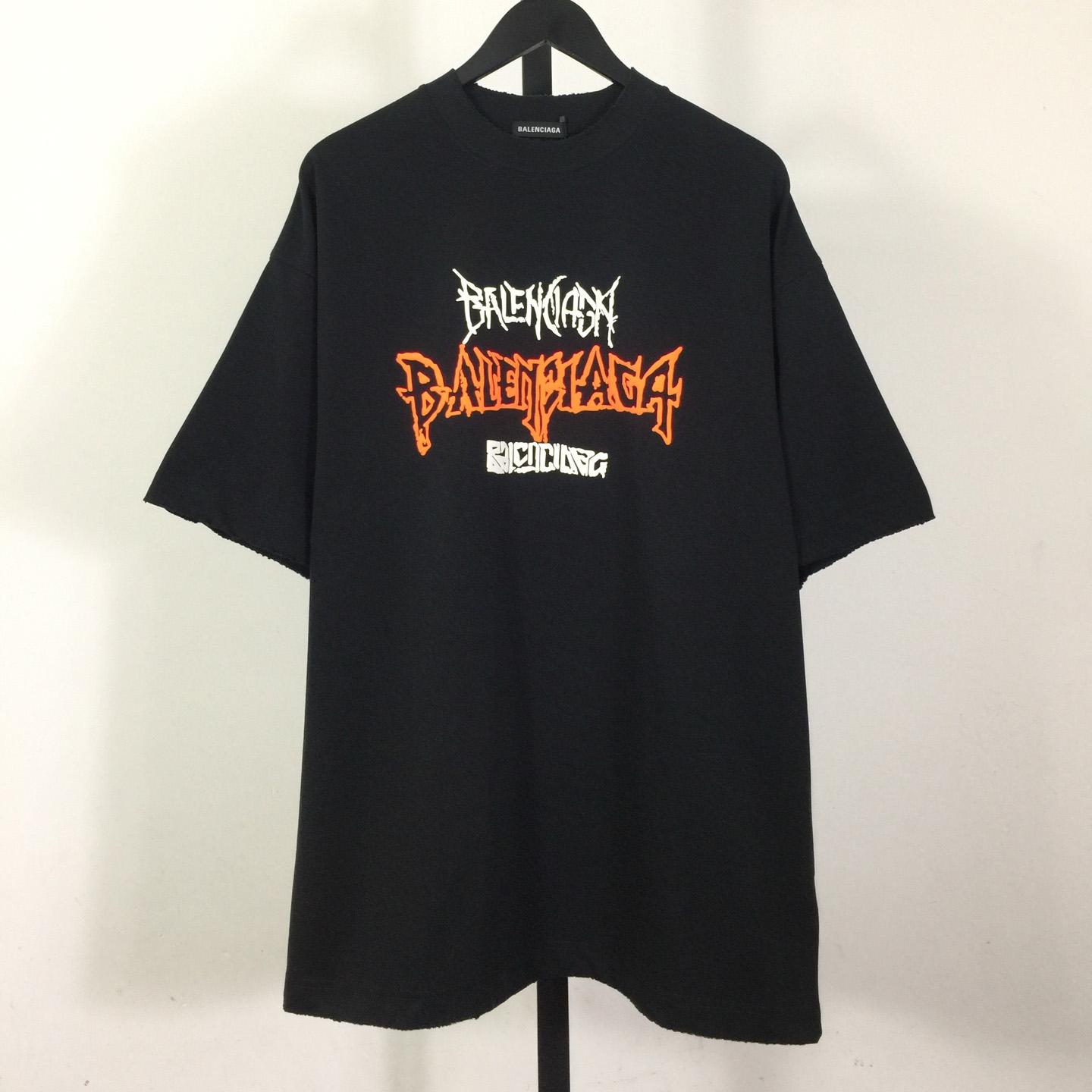 Balenciaga Cotton T-Shirt Medium Fit - DesignerGu