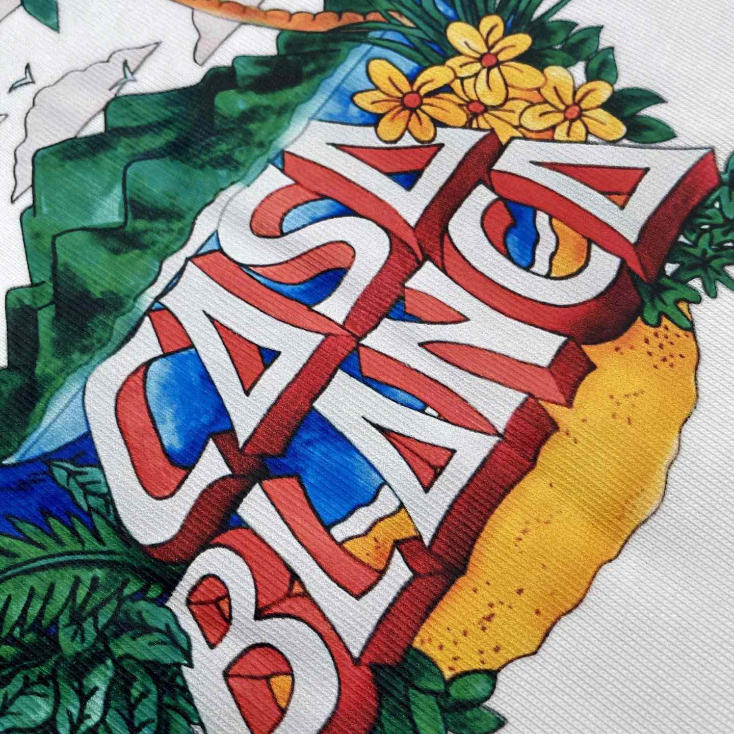 Casablanca Black 'Casa' Beach Wave T-Shirt   C991 - 