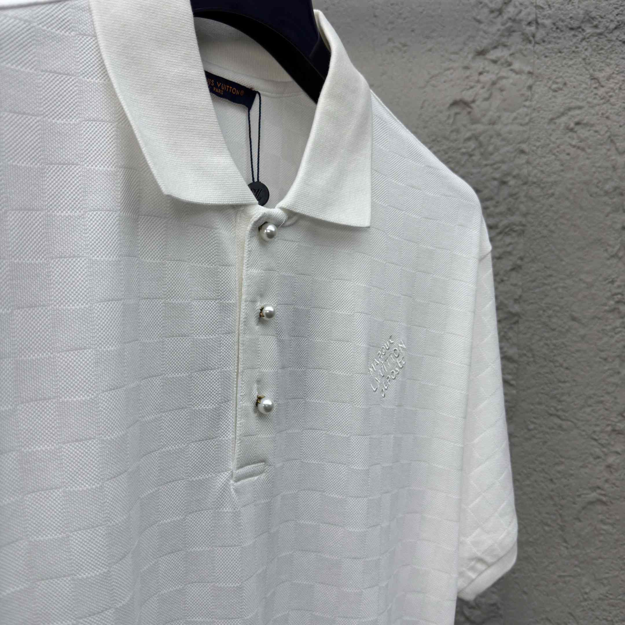 Louis Vuitton Damier Signature Polo Shirt  1AGIL7 - 