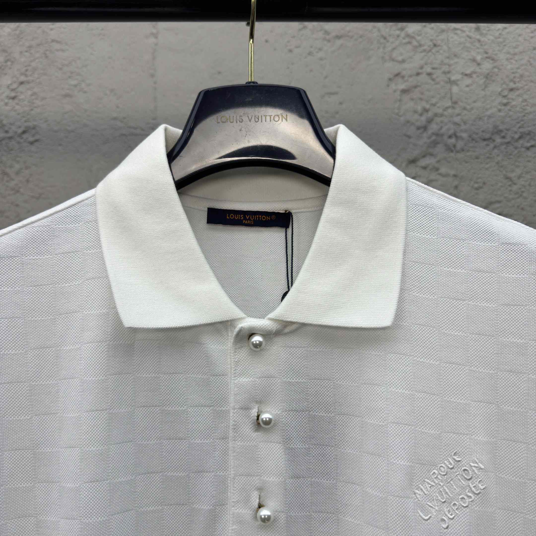 Louis Vuitton Damier Signature Polo Shirt  1AGIL7 - 