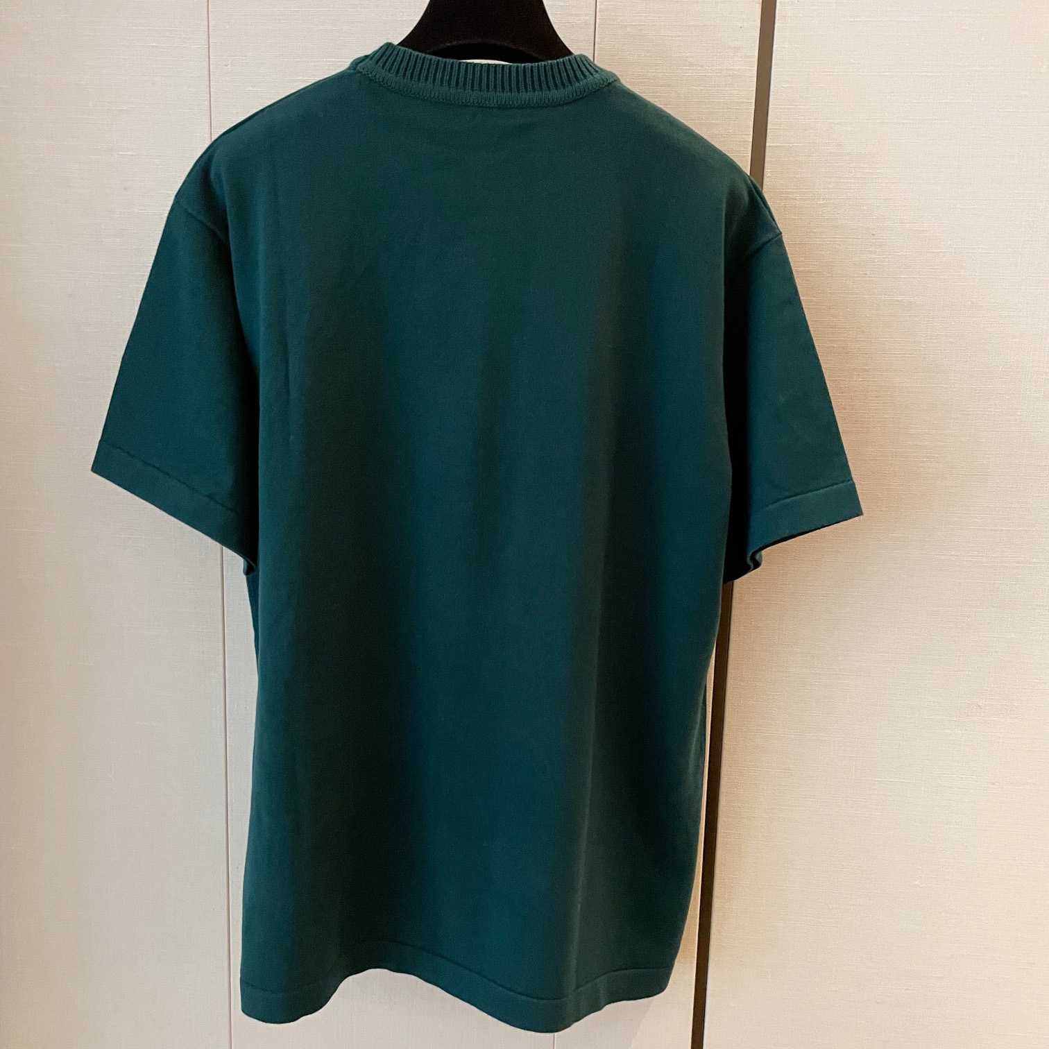 Louis Vuitton Signature Short-Sleeved Cotton Crewneck   1AF674  yf1215(50% Off Sale) - DesignerGu