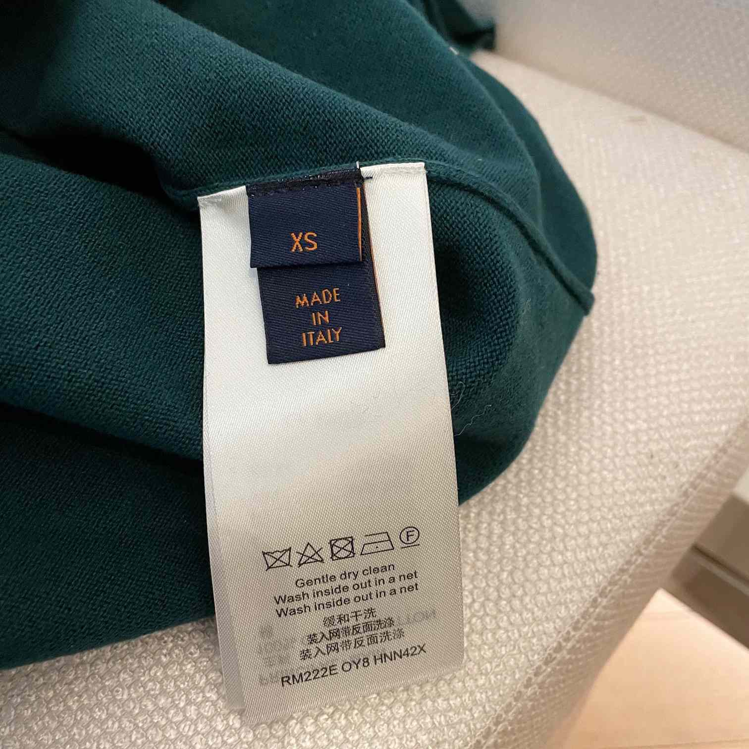 Louis Vuitton Signature Short-Sleeved Cotton Crewneck   1AF674  yf1215(50% Off Sale) - DesignerGu