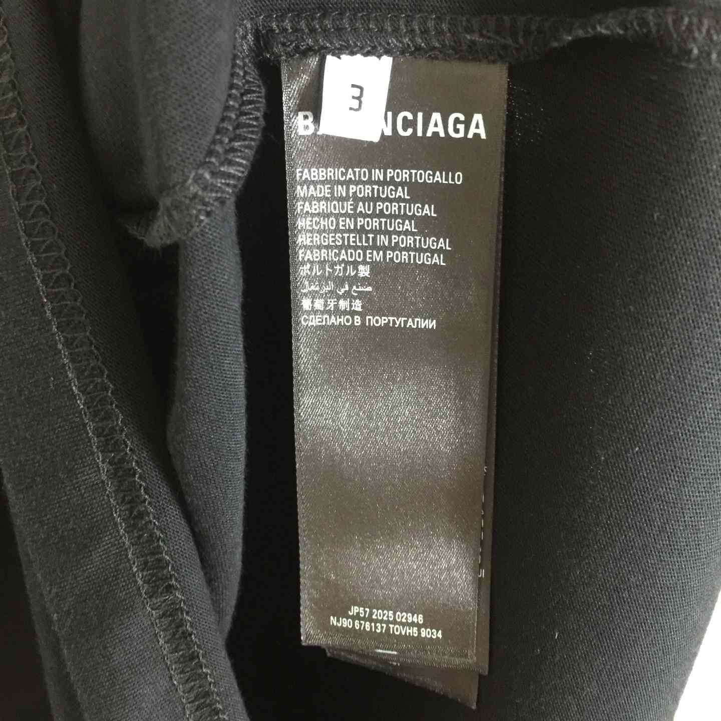 Balenciaga Cotton T-Shirt  - DesignerGu
