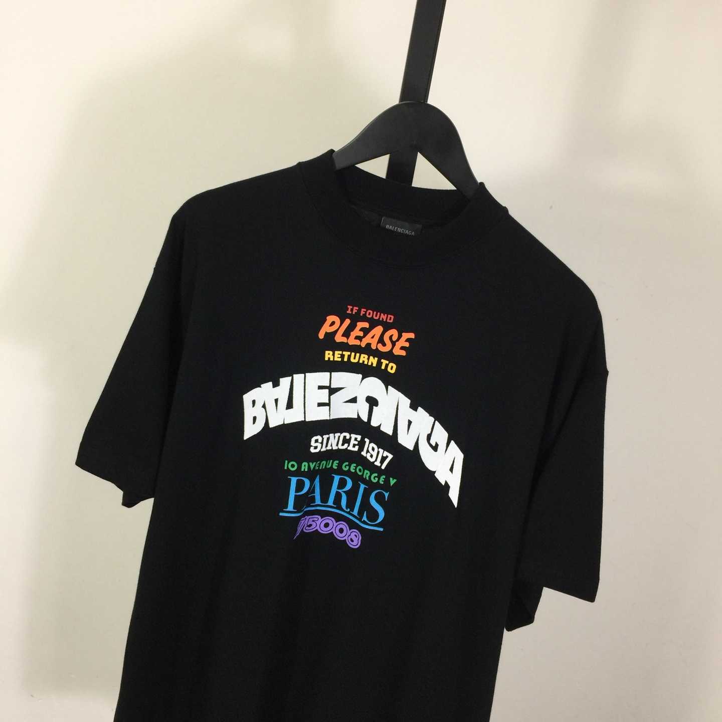 Balenciaga Cotton T-Shirt  - DesignerGu