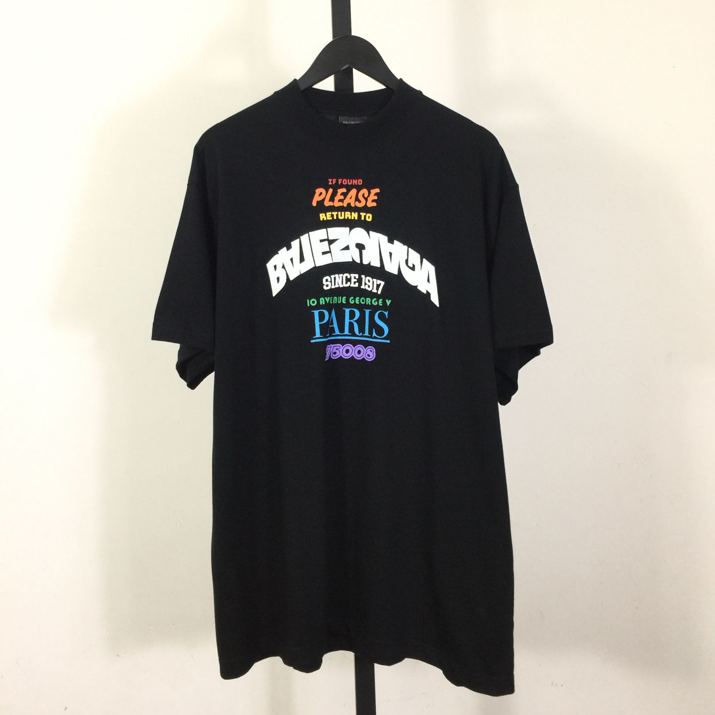 Balenciaga Cotton T-Shirt  - DesignerGu
