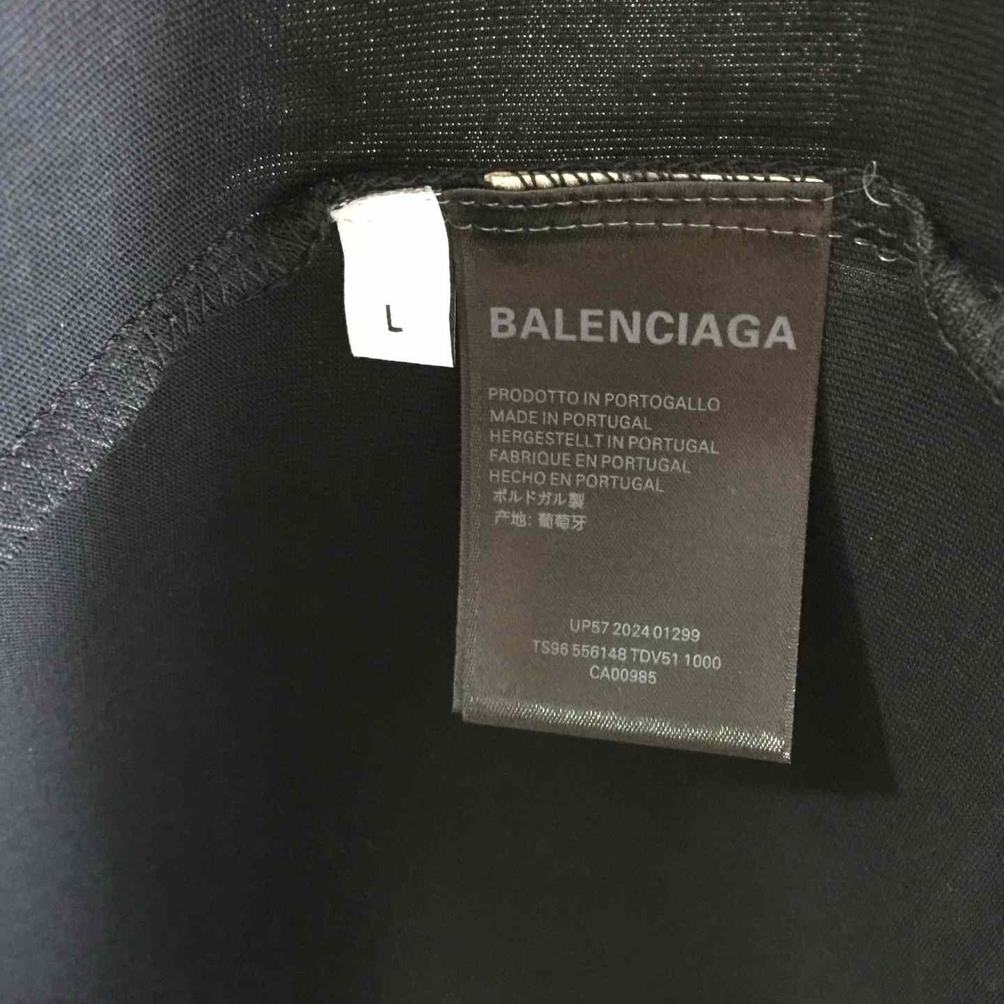 Balenciaga Cotton T-Shirt  - DesignerGu