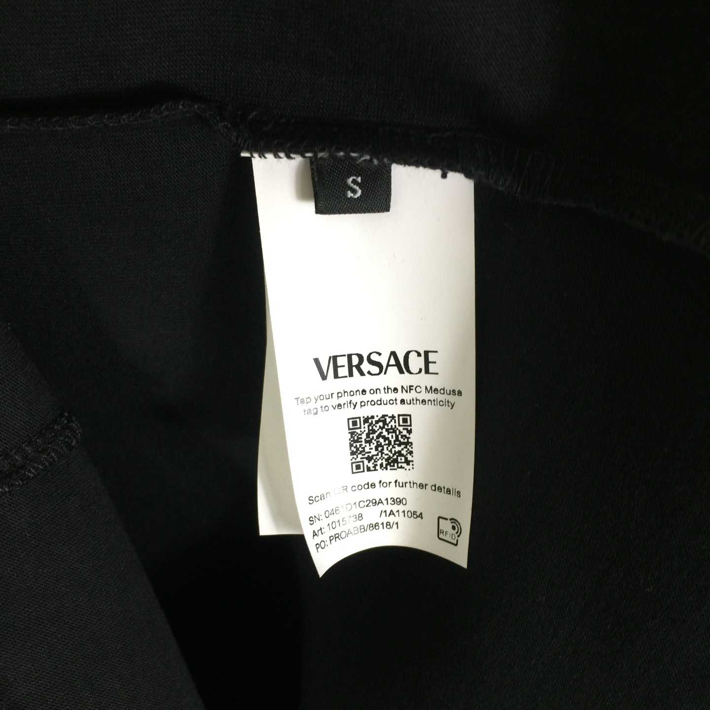 Versace  Embroidered Medusa Milano T-Shirt - 
