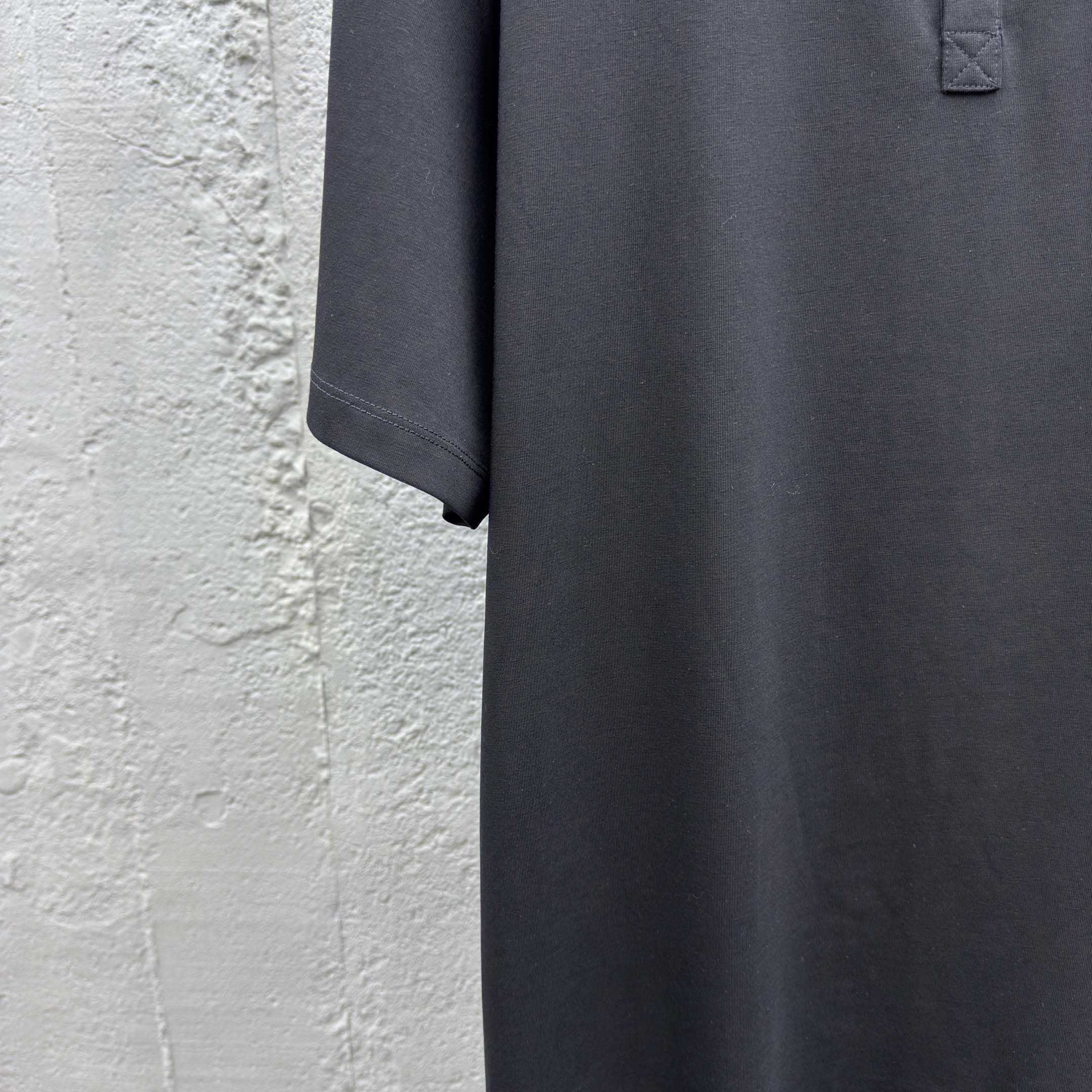 Chrome Heart Logo 3 Button Polo Tee - DesignerGu