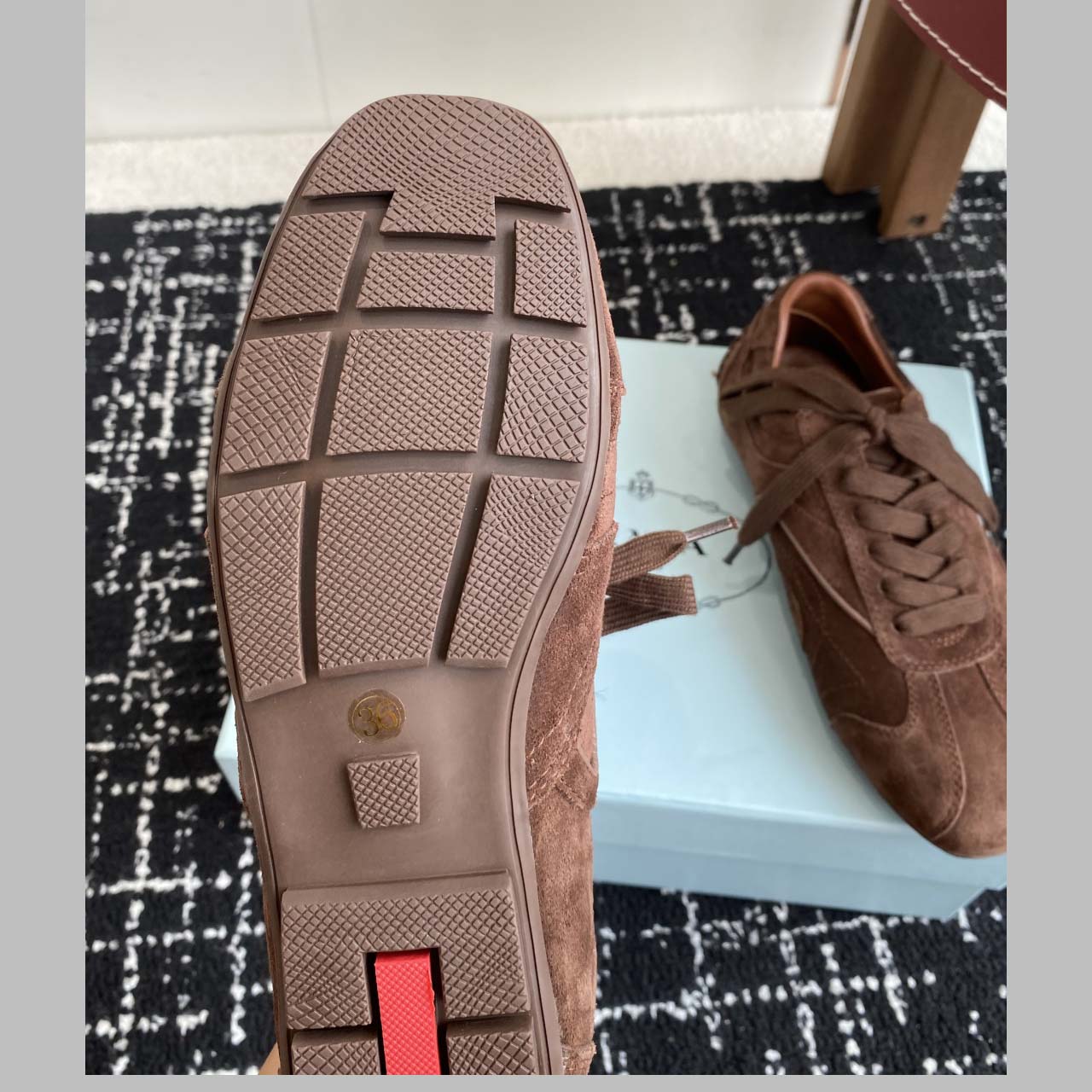 Prada Montecarlo Re-Edition 2005 Suede Sneakers - 